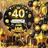 Vista 8 de Marco de marquesina de números 40 con luces de 4 pies con ranuras para fiesta de cumpleaños de 40 años, cartón grande con bombillas precortadas, kit