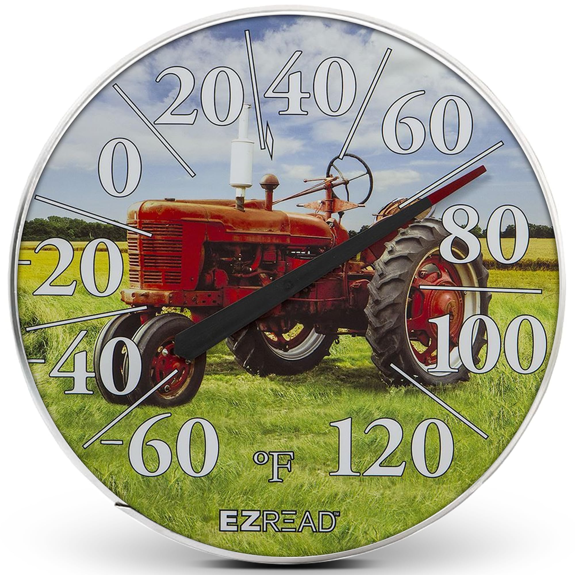 Headwind Consumer Products 840-1234 EZREAD termometr tarczowy, czerwony, Tracto