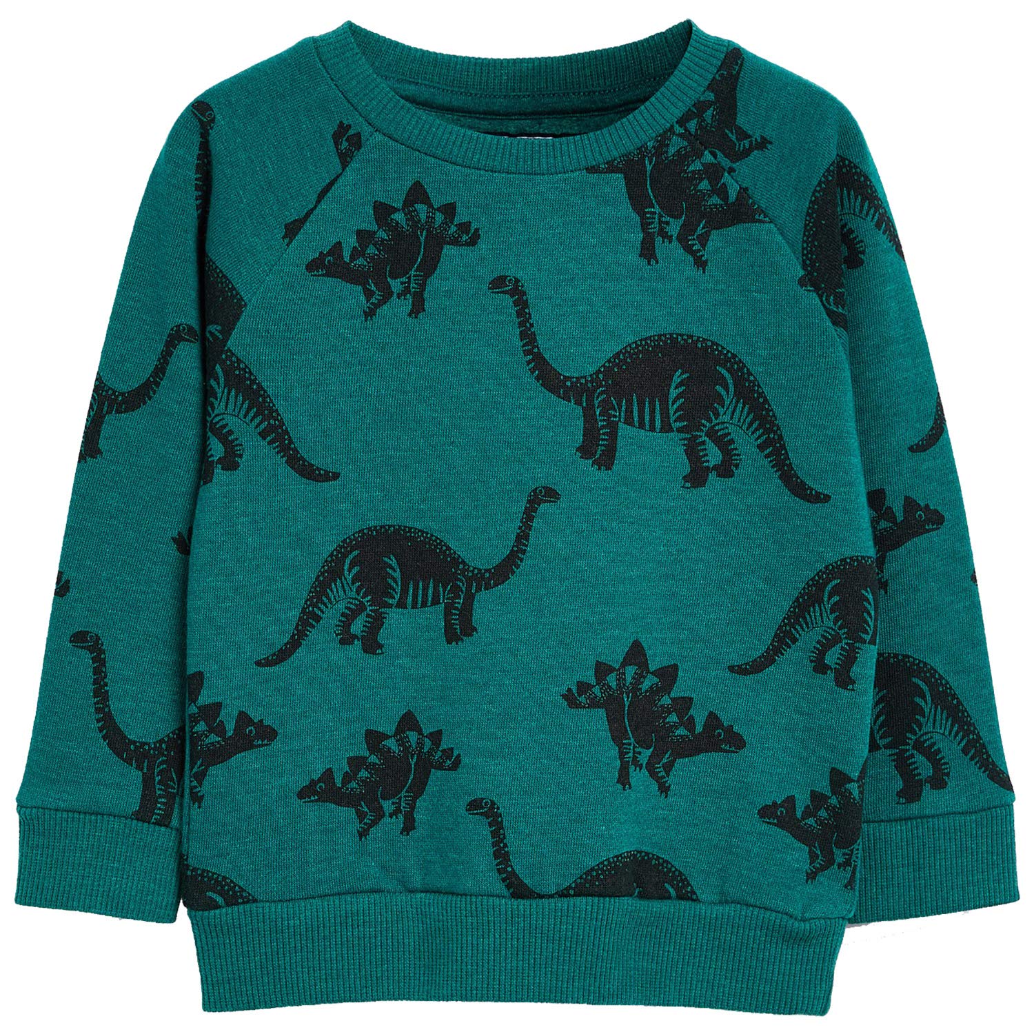 Bumeex Toddler Boys Crewneck Sweatshirts Cotton Long Sleeve Shirt Tops 2-7Y
