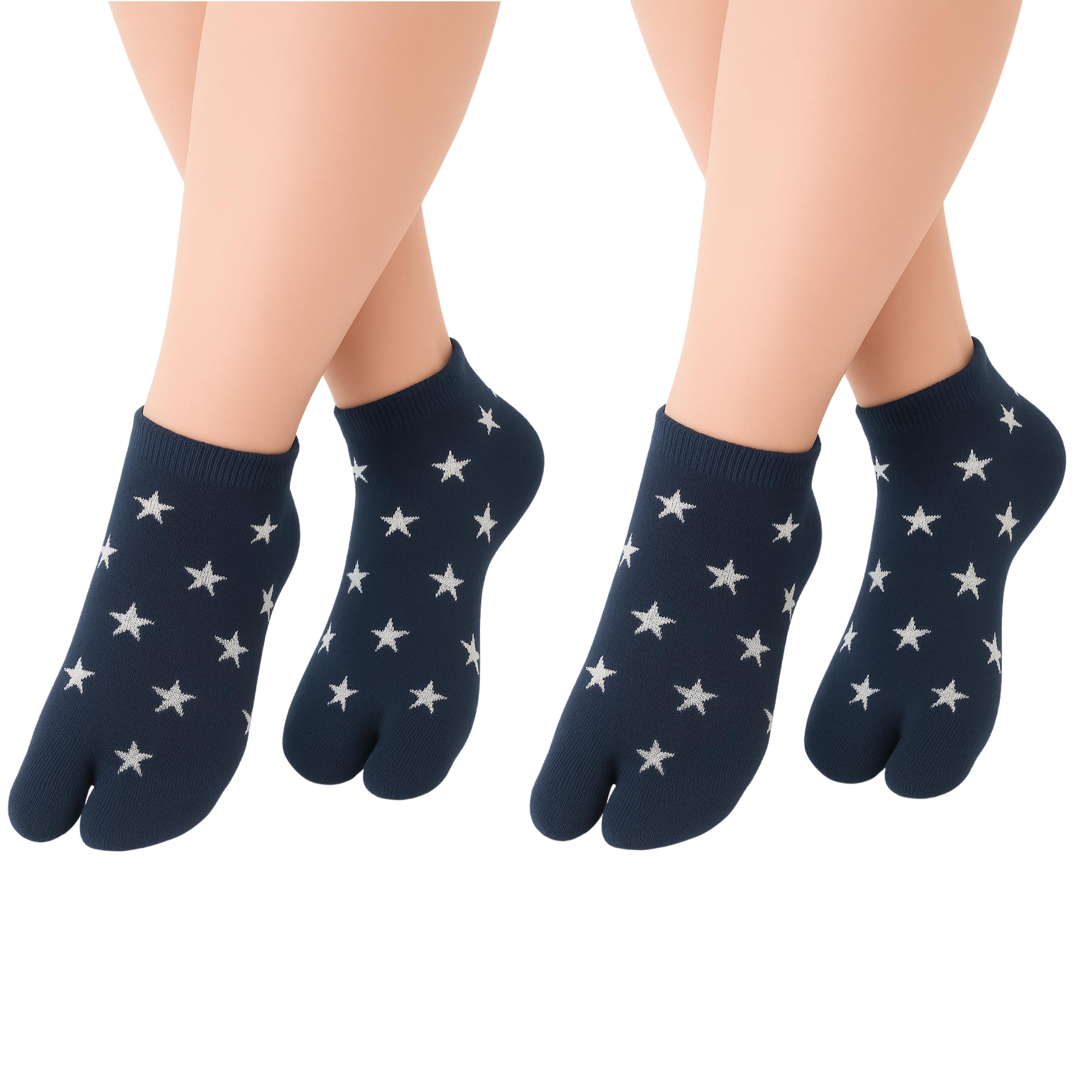 Women Ankle Length Thumb Socks Cotton | Printed | Trendy | Comfortable Pack of 2-image-47