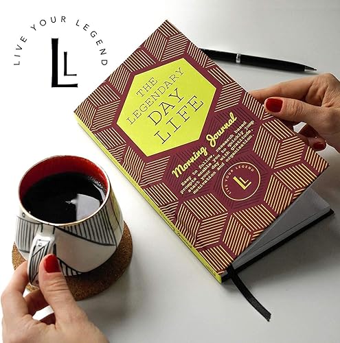 Miniatura 9 de Diario de la mañana por Legendary Life- Ajuste de objetivos, Gratitud, Autocuidado para hombres y mujeres-Desarrollo personal, Mayor productividad y