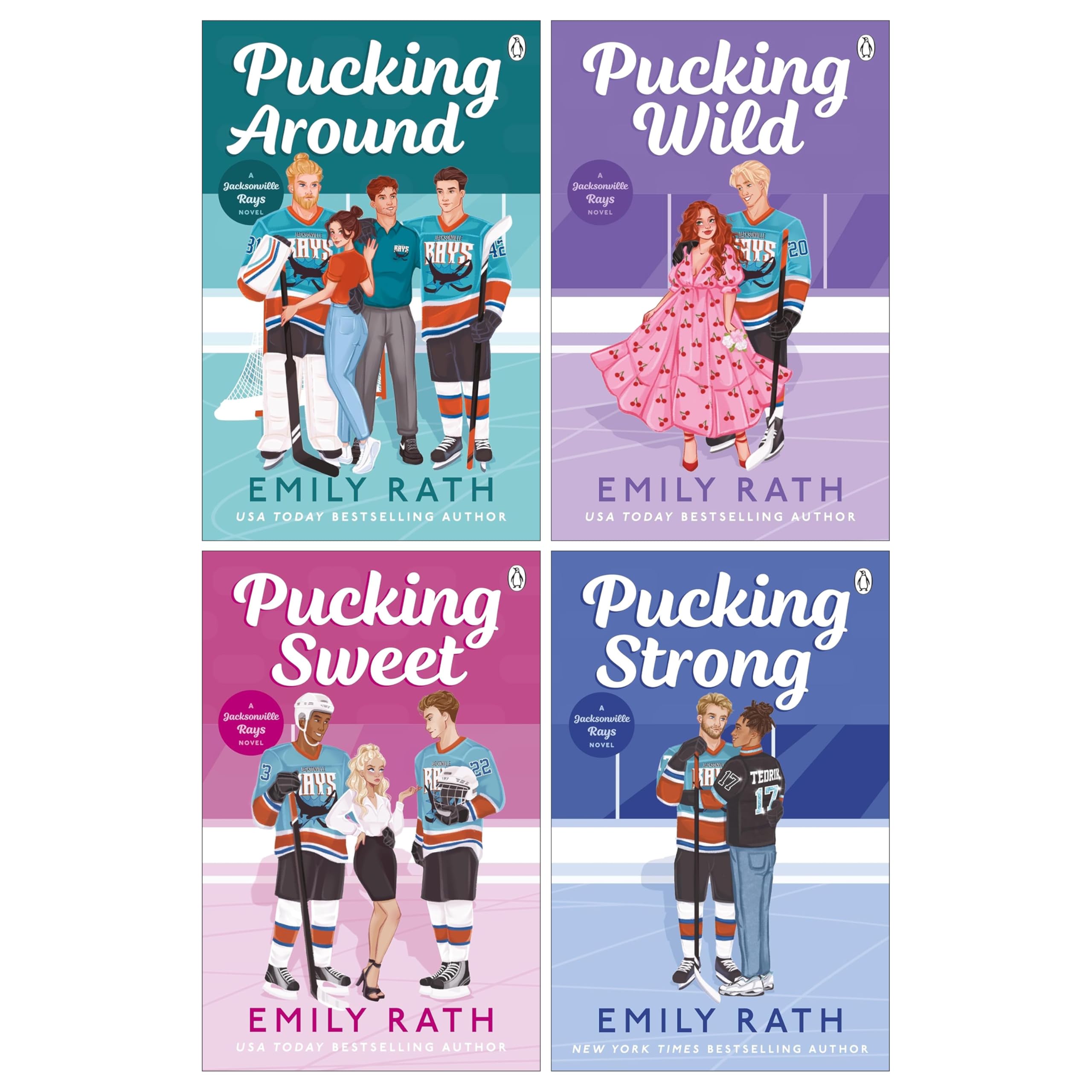 Jacksonville Rays Series 4 Books Collection Set By Emily Rath