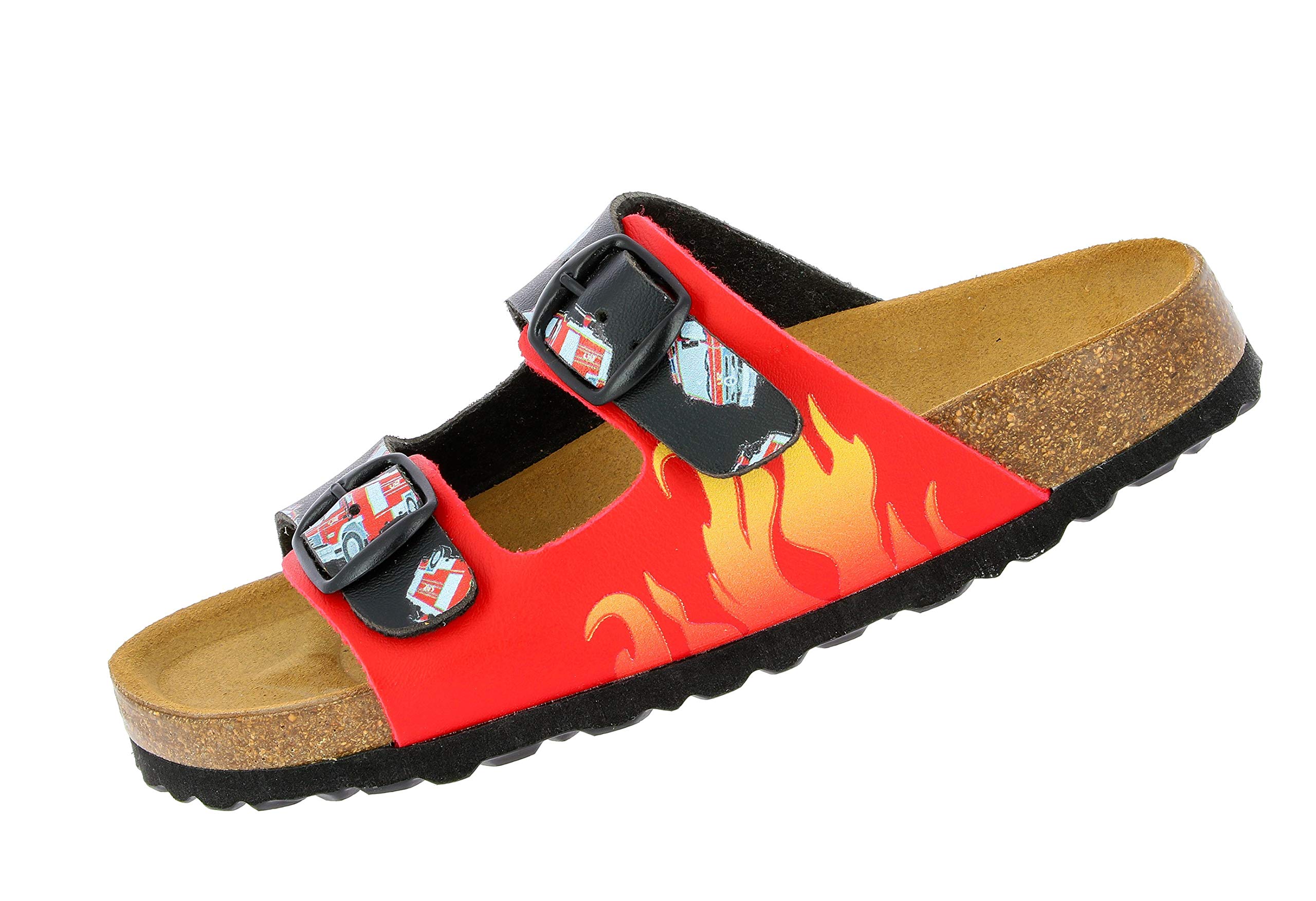Lico Jungen Bioline Kids Flame Pantoletten