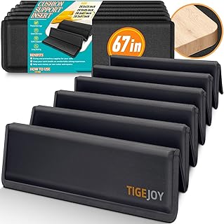 Heavy Duty Sofa Cushion Support - Anti-Sag Cushion Saver for Sagging Couches, Loveseats & Sectionals, Premium Couch Saver Prolong Sofa Life & Enhance Comfort, 20.5''W x 67" L for 3 Seats Sofa