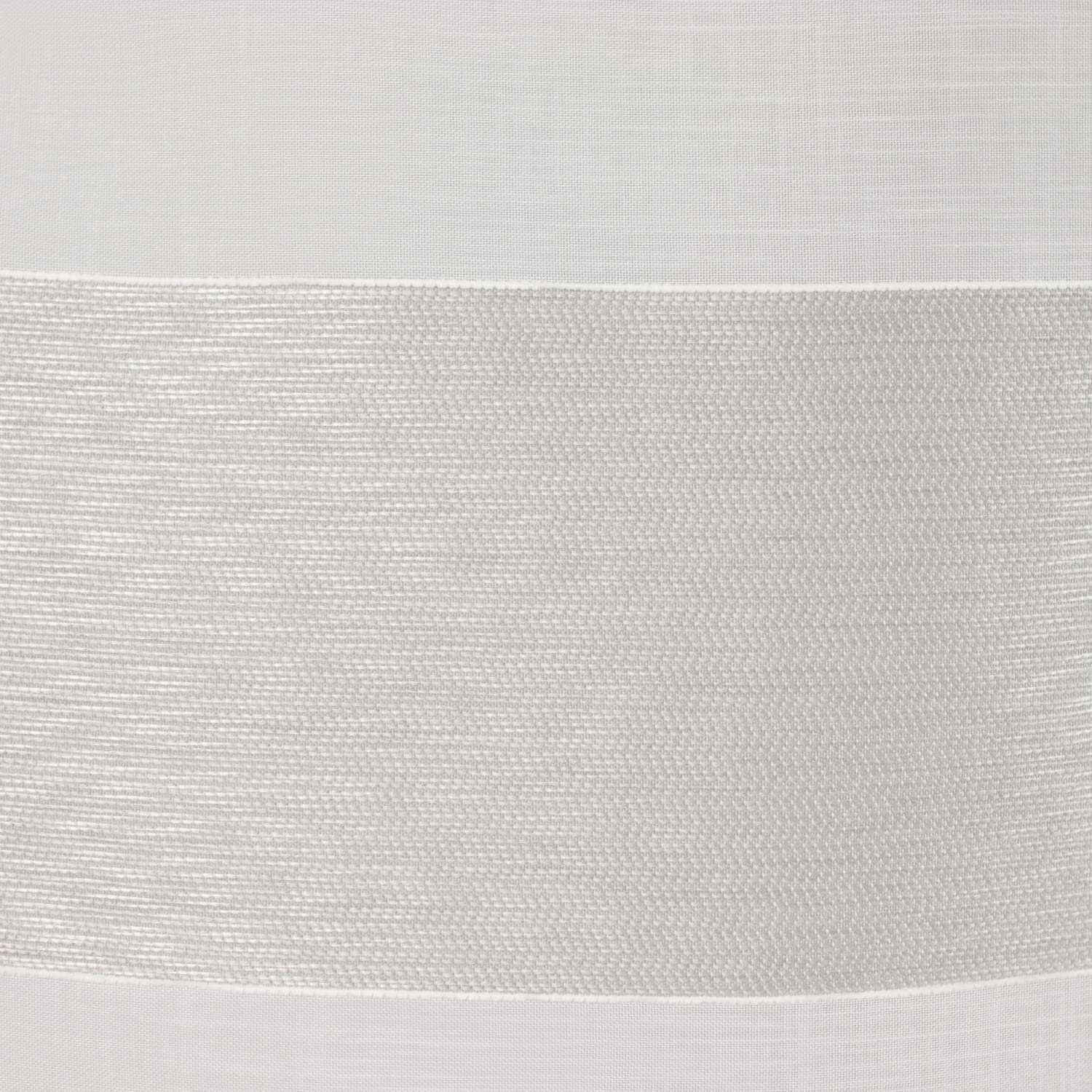 Design Mini Flächenvorhang Set anthrazit 2291 | 4 Teile | Scheibengardine Gesamtbreite 120cm (4x30cm) Höhe 80/60/60/80cm