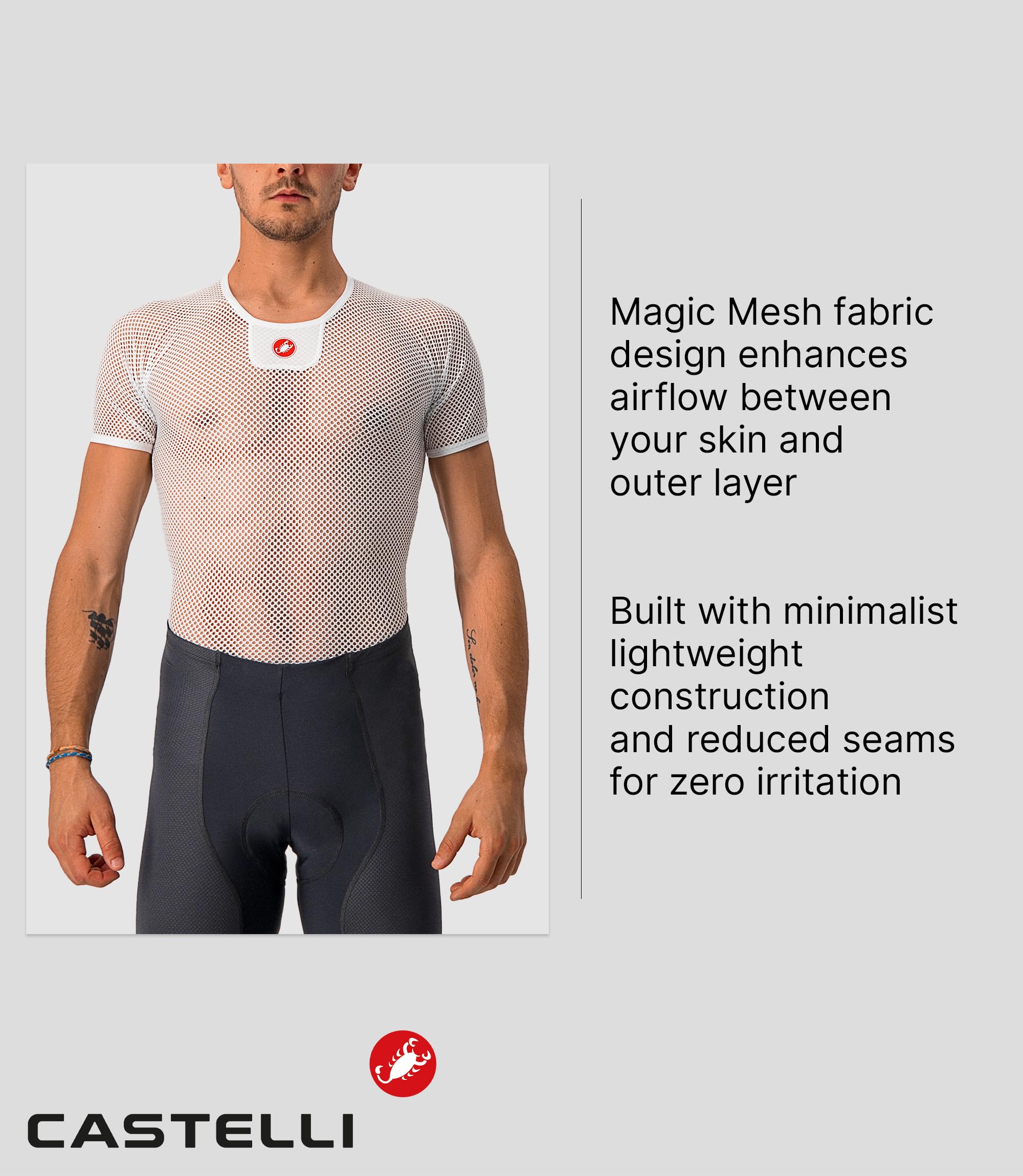 Castelli Men's Core Mesh 3 SS T-Shirt