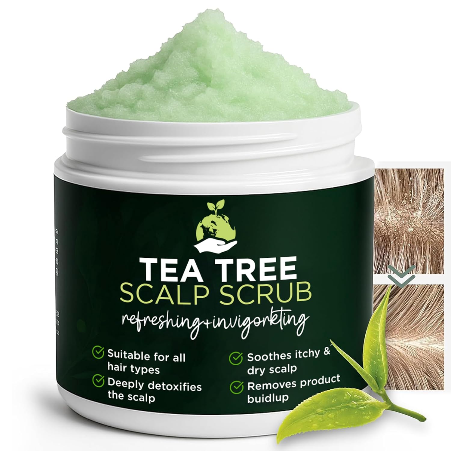 Tea Tree Scalp Scrub | Itchy &...