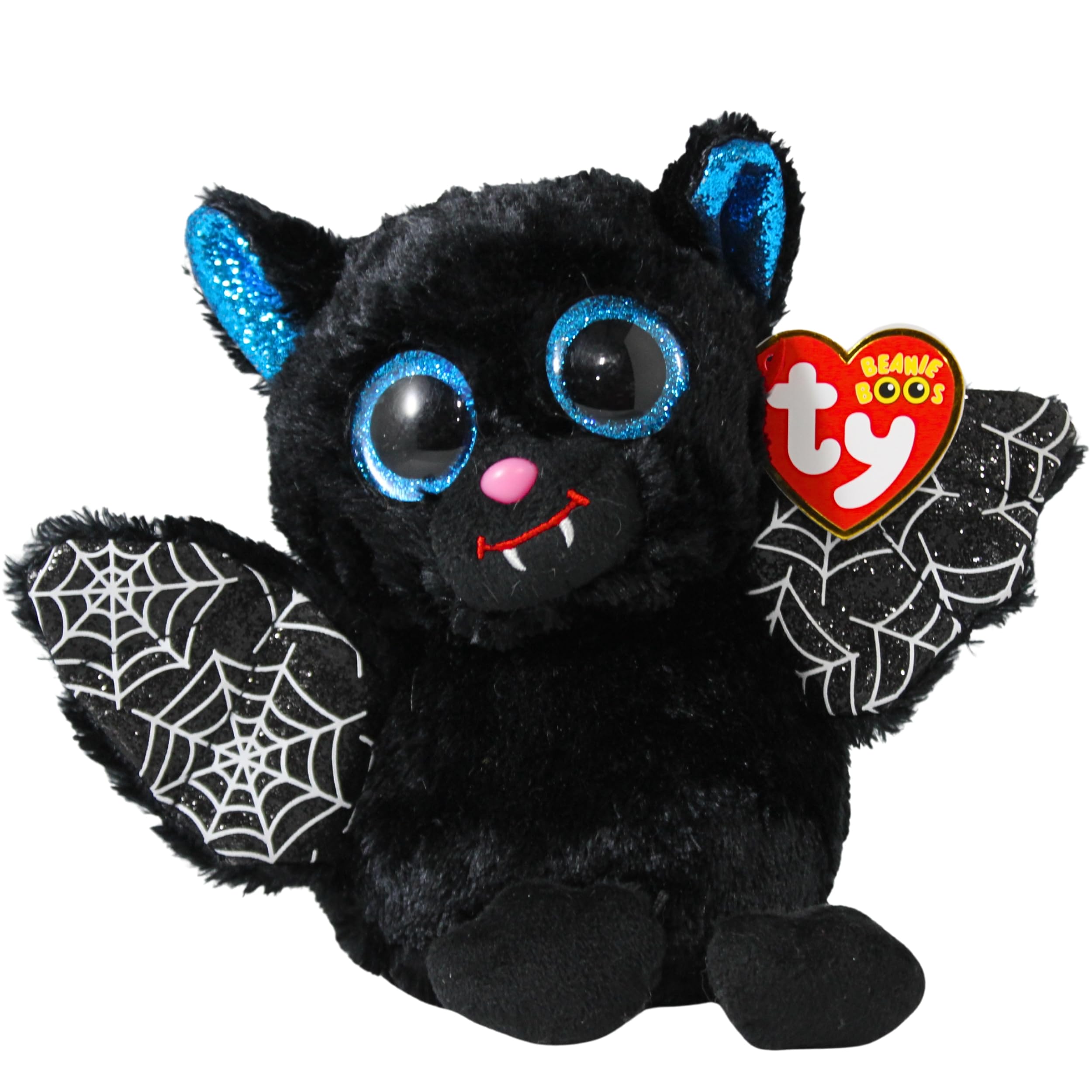 Ty Beanie Boo Raven - Pipistrello Di Halloween Esclusivo Claire's (6") - RETIRED