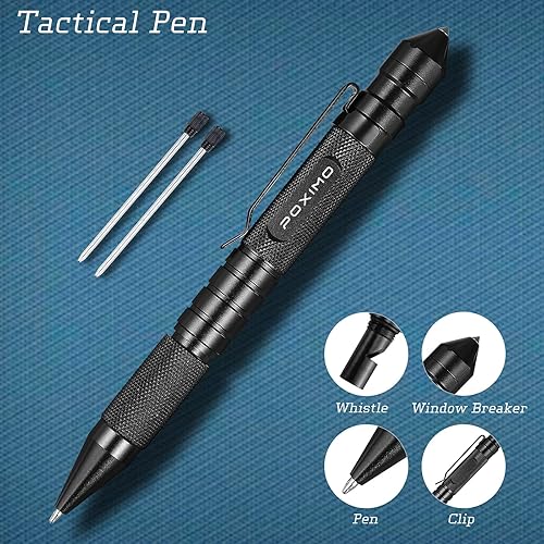 Miniatura 6 de Juego de regalo multiherramienta para hombres, para papá, él, kit de supervivencia EDC 3 en 1 con alicates múltiples 14 en 1, cuchillo de bolsillo y