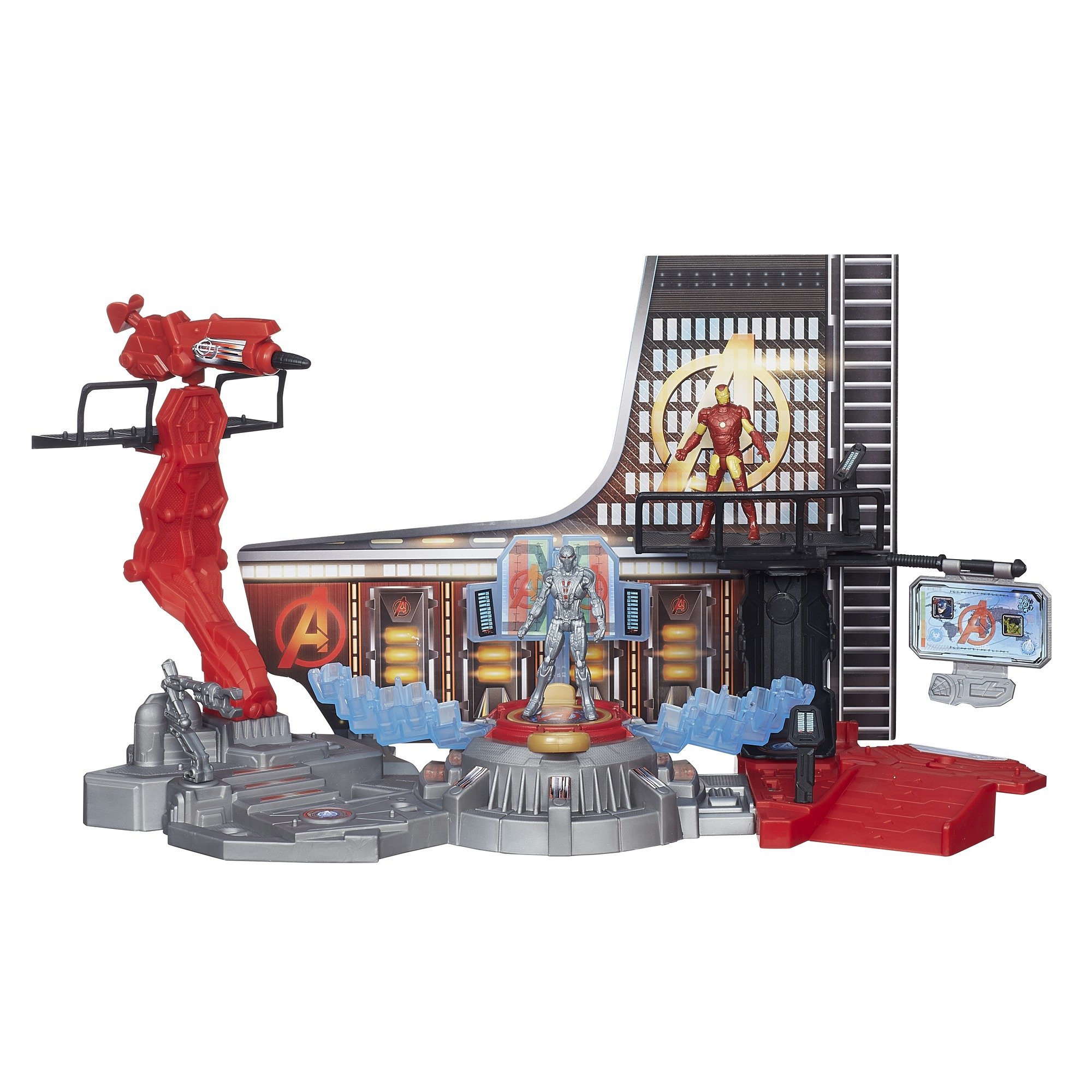 Marvel Age of Ultron Avengers Iron Man Lab Attack Playset