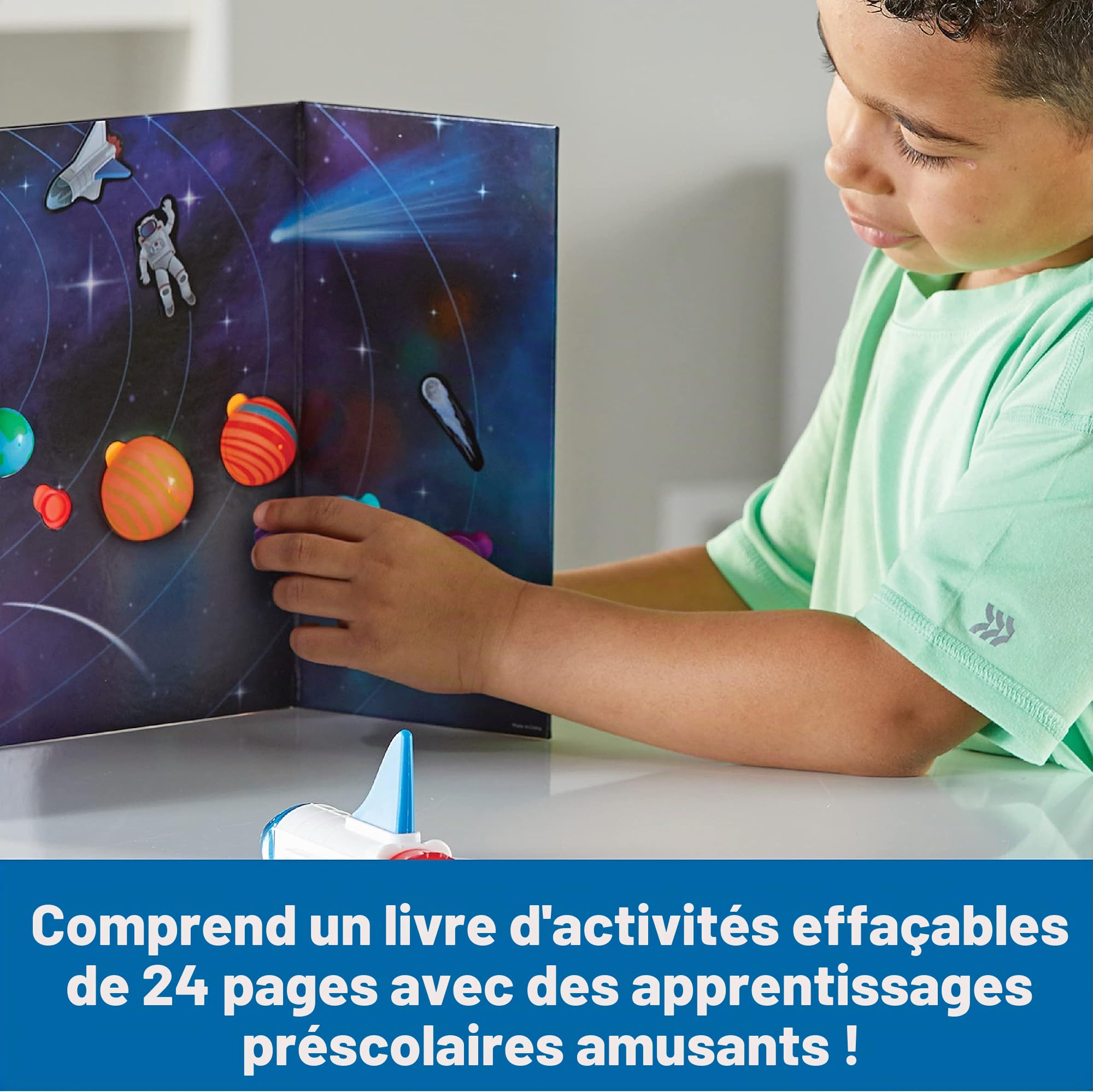 Learning Resources Kit d’activités de l’espace Skill Builders, activités d’apprentissage préscolaire, science préscolaire, livre d’activités, jouets STEM, jouets scientifiques de la petite enfance, 4+