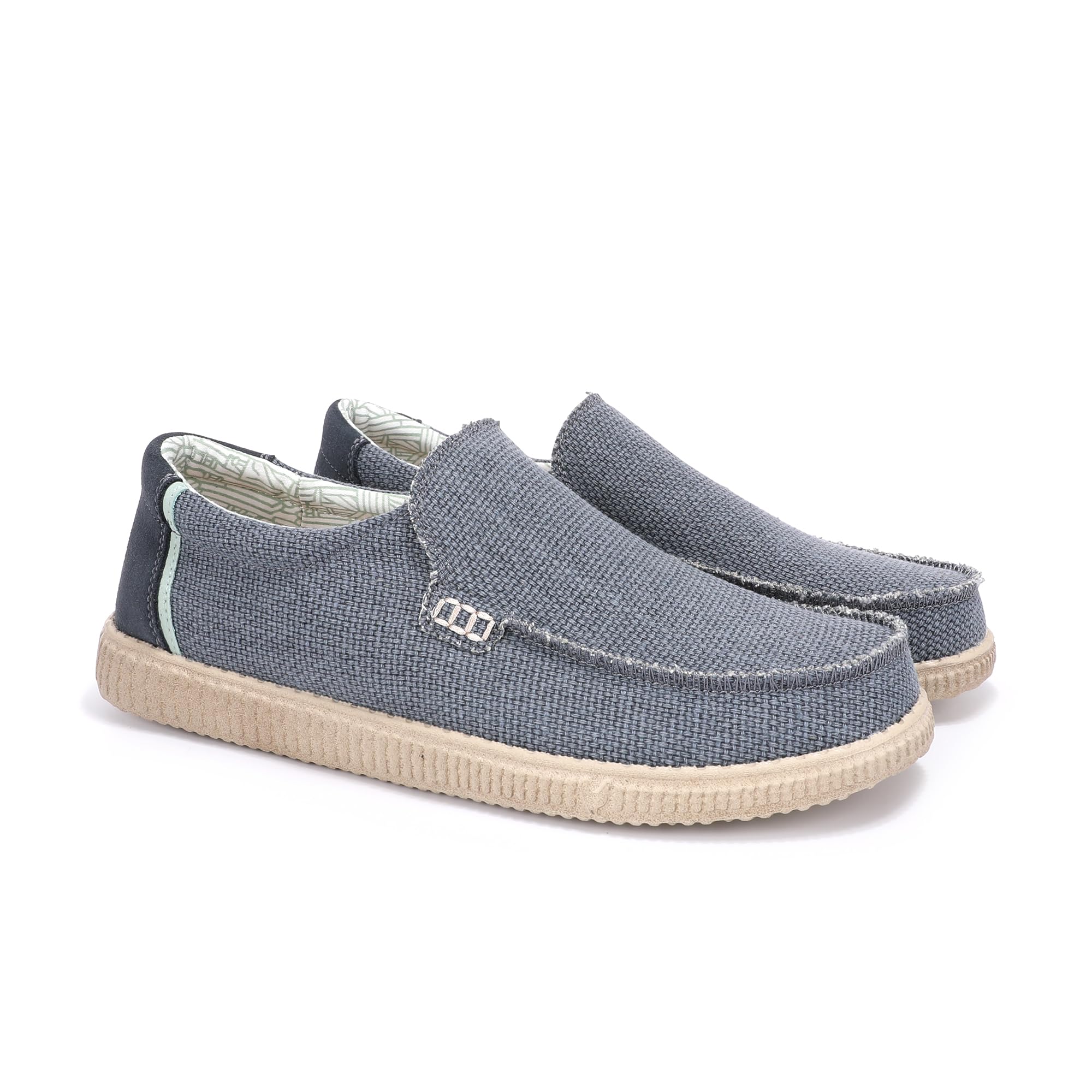 PITAS | WP150 Fred | Mocasines de Hombre | Náuticos Casual | Zapatillas de Tela | Zapatos sin Cordones | Deportivas Casuales | Calzado de Walkinpitas