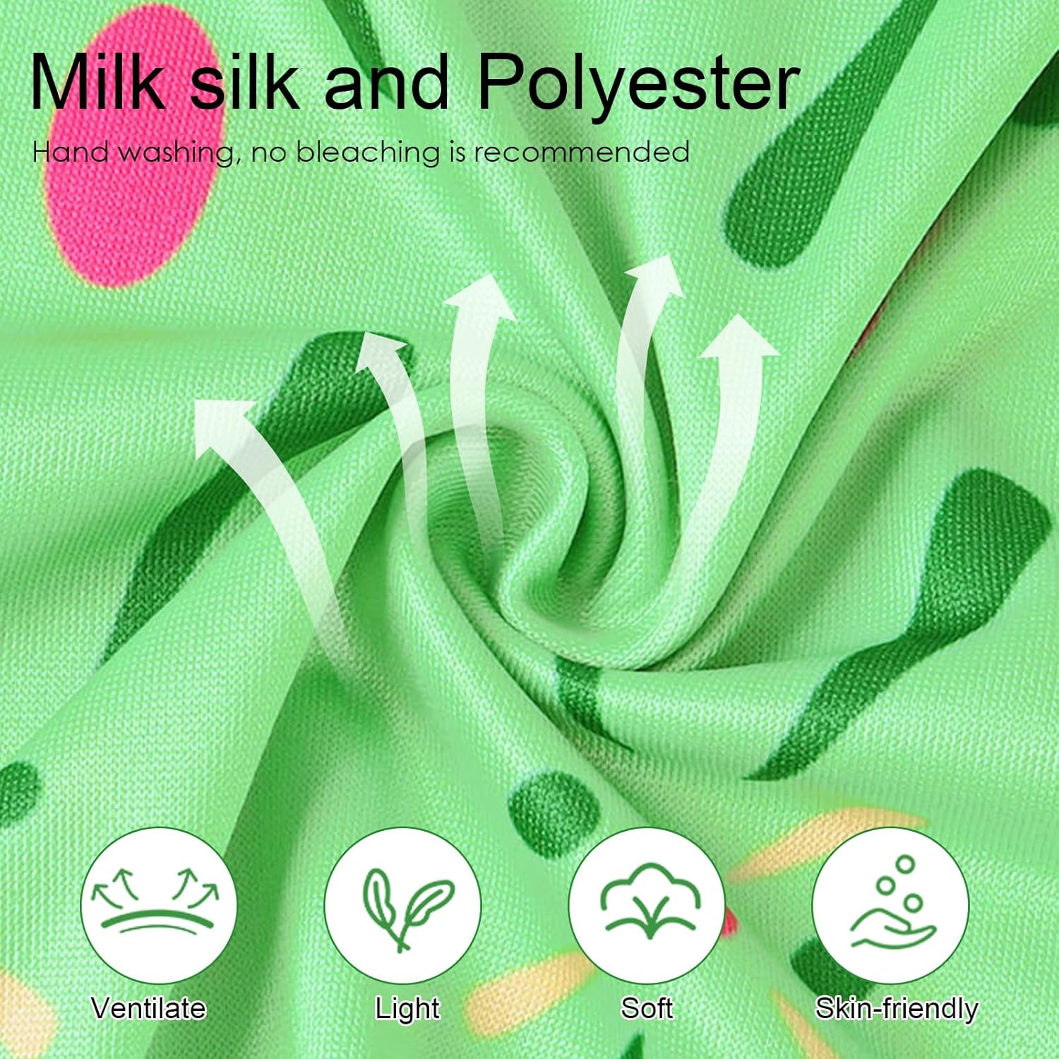 Jurebecia Girls Nightgowns Princess Pajamas Nightdress for Toddler Kids Sleepwear Flutter Short Sleeves Nightie Dress - Image 6