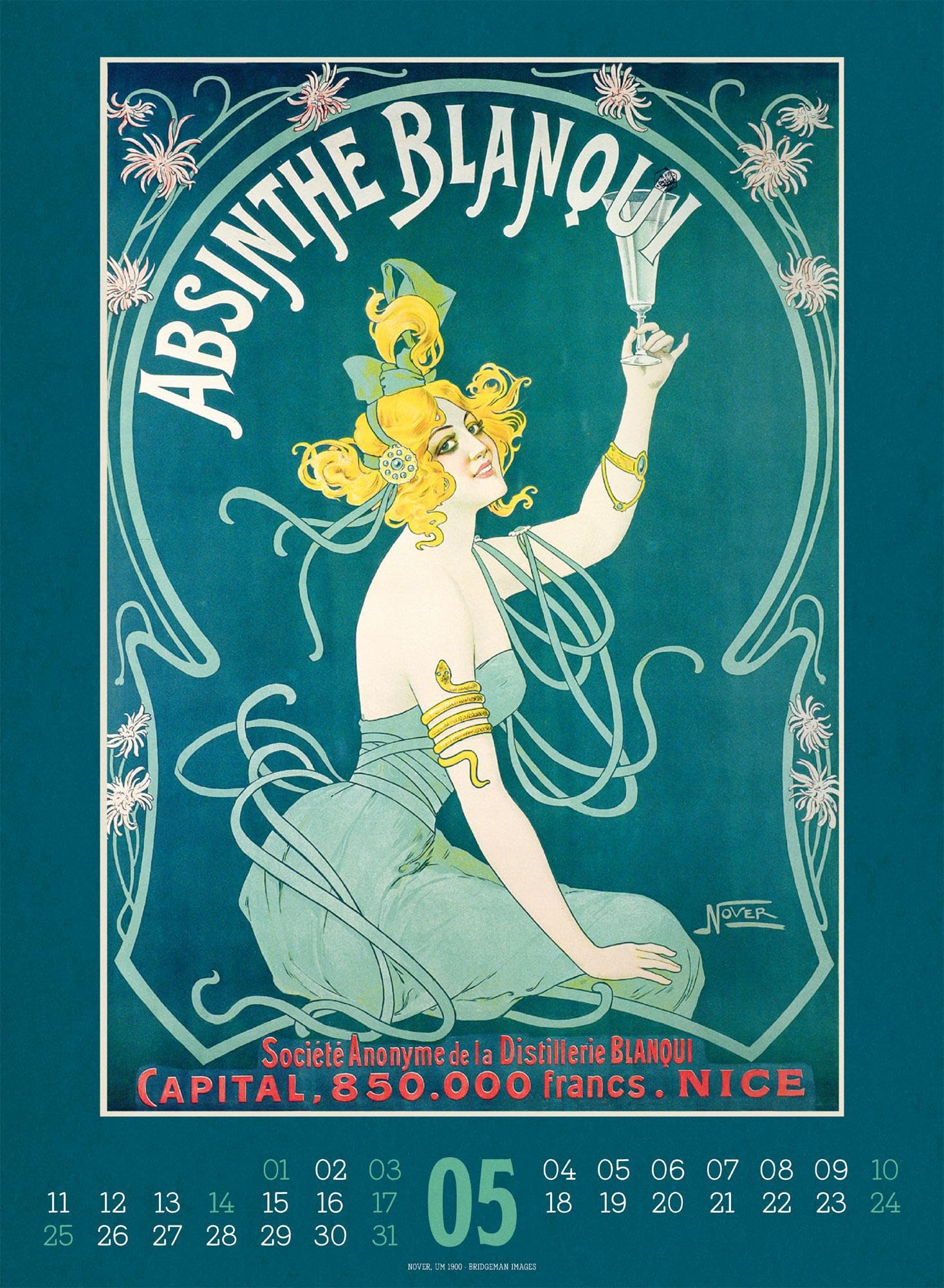 Bar Time Kalender 2026 | Außergewöhnlicher Retro-Kalender im Hochformat (33x45 cm) | Plakatkunst zum Thema „Cocktails und Spirituosen“