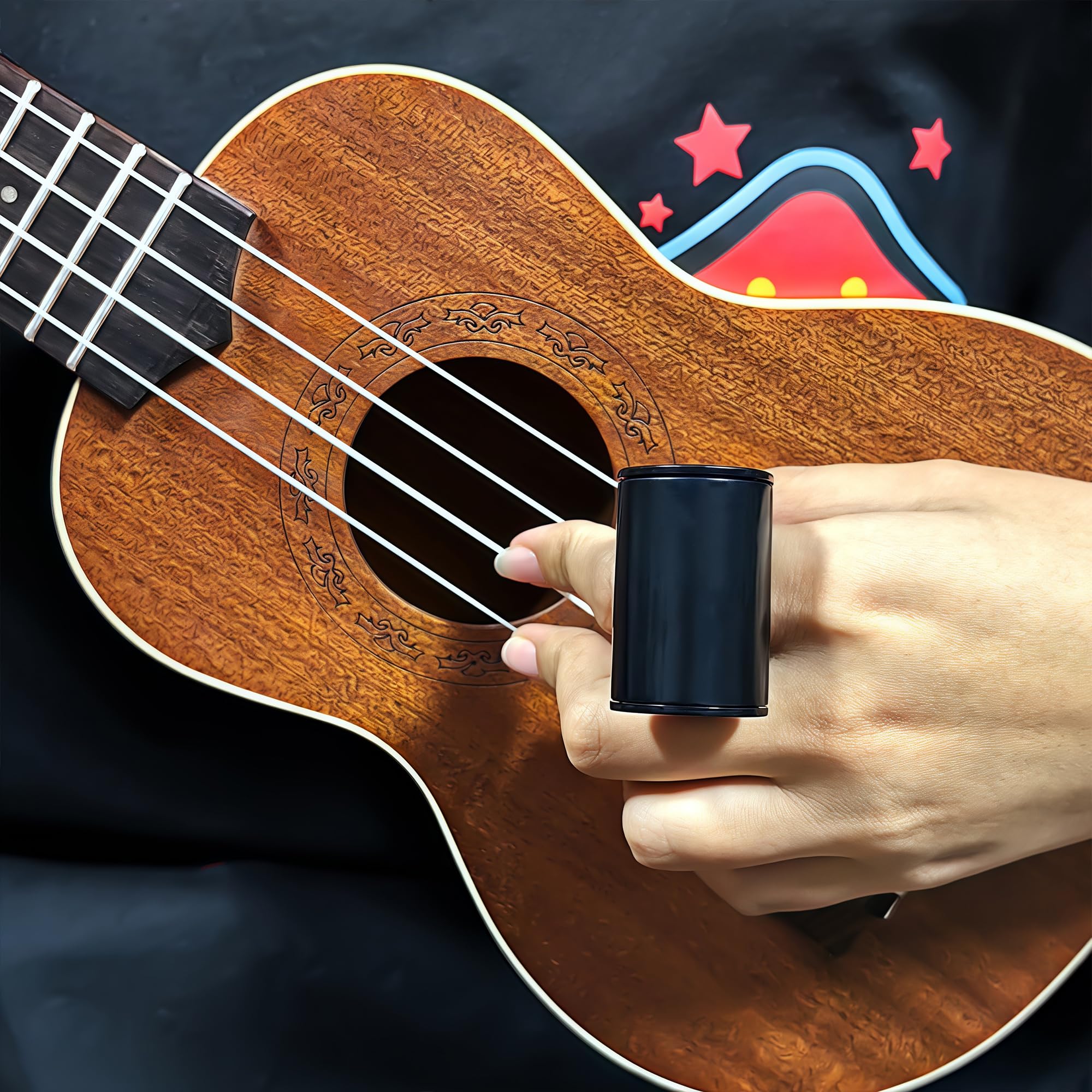 Musiin Maracas Sand Hammer Percussion Shaker Instrument Rhythm Accompaniment Sand Egg Suitable for Ukulele Guitar, Mandolin - Image 4