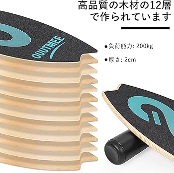 Amazon | Rxakudedo ボードローラー 木製 ローラー サーフィン