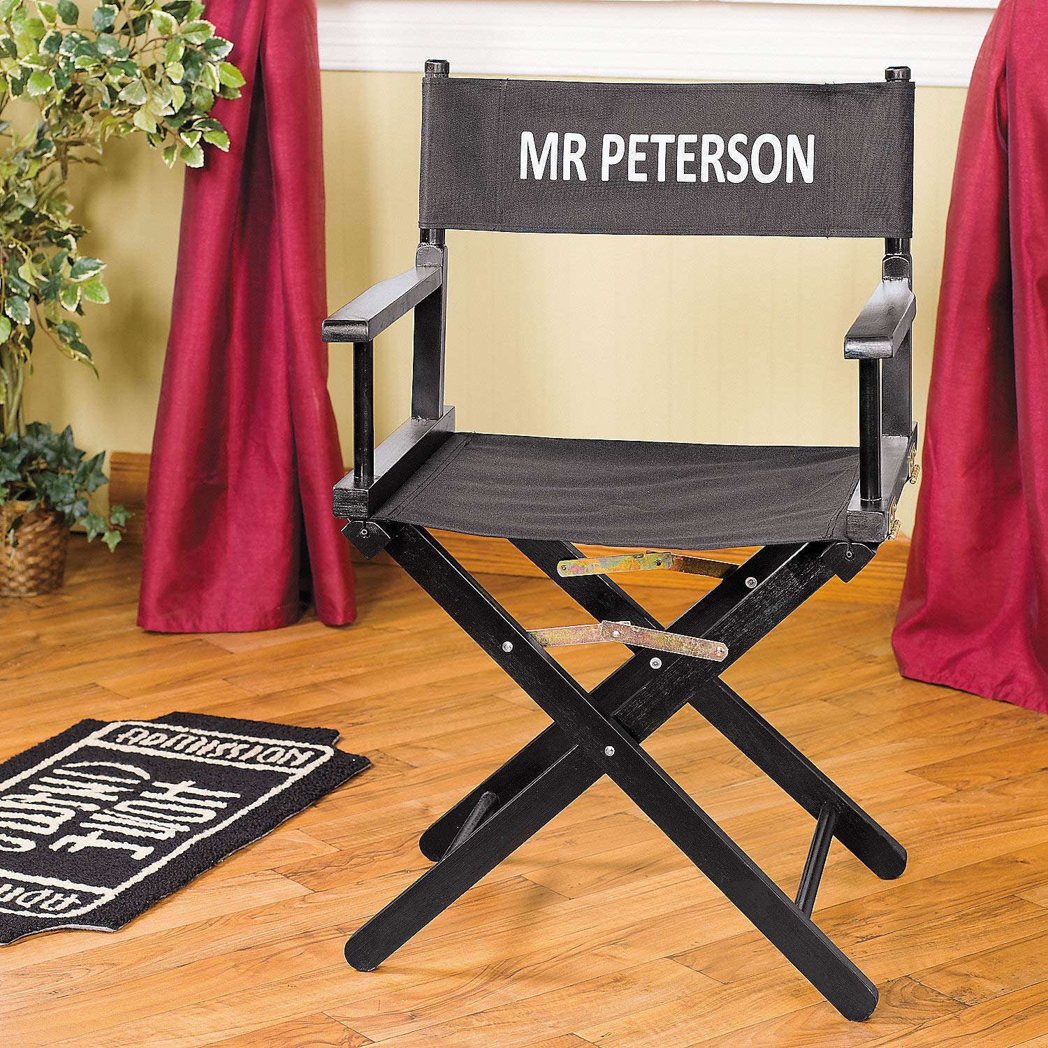 Amazoncom Personalized Director Chair Home Decor Birthday Party Supplies 1 Piece Sports Outdoors Amazoncom Personalized Director Chair Home Decor Birthday Party Supplies 1 Piece Sports Outdoors