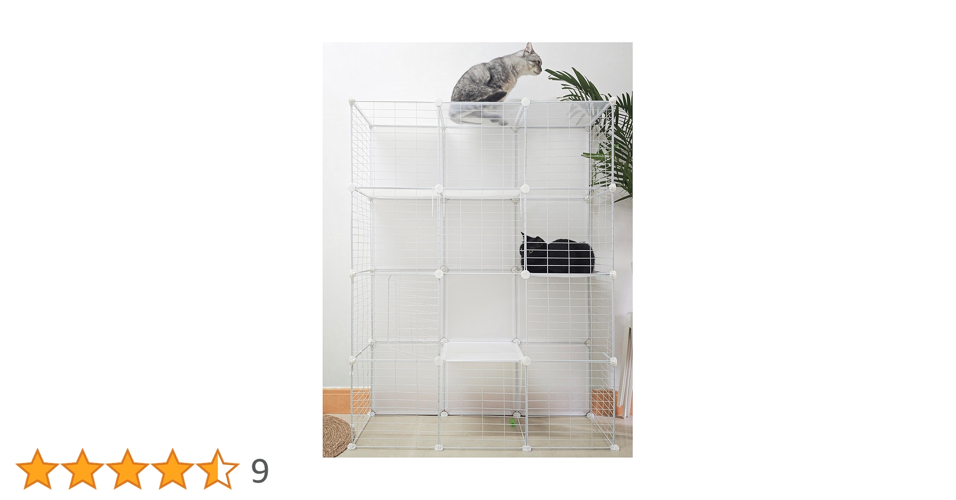 Sulgoty 猫 ケージ 大型 1から4段まで変更可能 耐8kg 多頭飼い Amazon.co.jp: Sulgoty 猫 ケージ 大型 1から4段まで変更可能