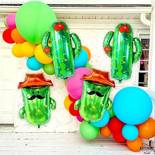 Miniatura 9 de KatchOn, Globos de cactus para decoración de fiesta de cactus, tamaño grande, 32 pulgadas, paquete de 4, globos de fiesta, globos del Cinco de Mayo