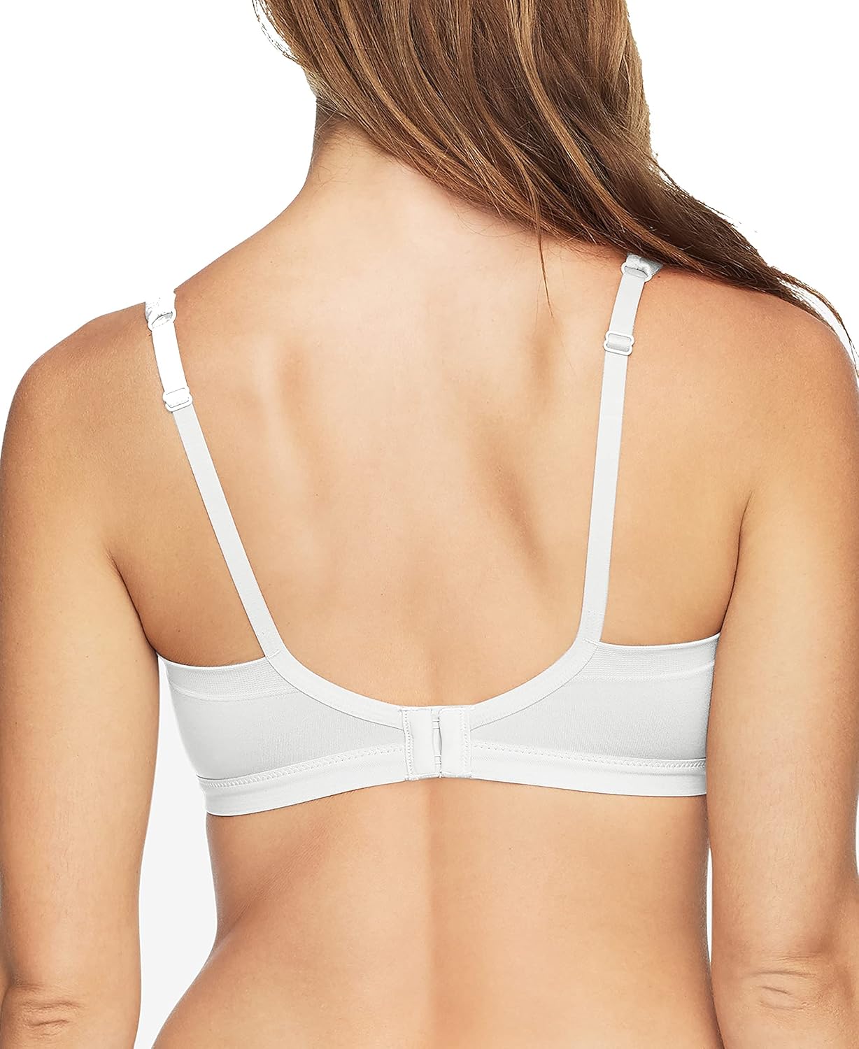 Warner's Women's Easy Does It Underarm-smoothing With Seamless Stretch Wireless Lightly Lined Comfort Bra Rm3911a Large White
