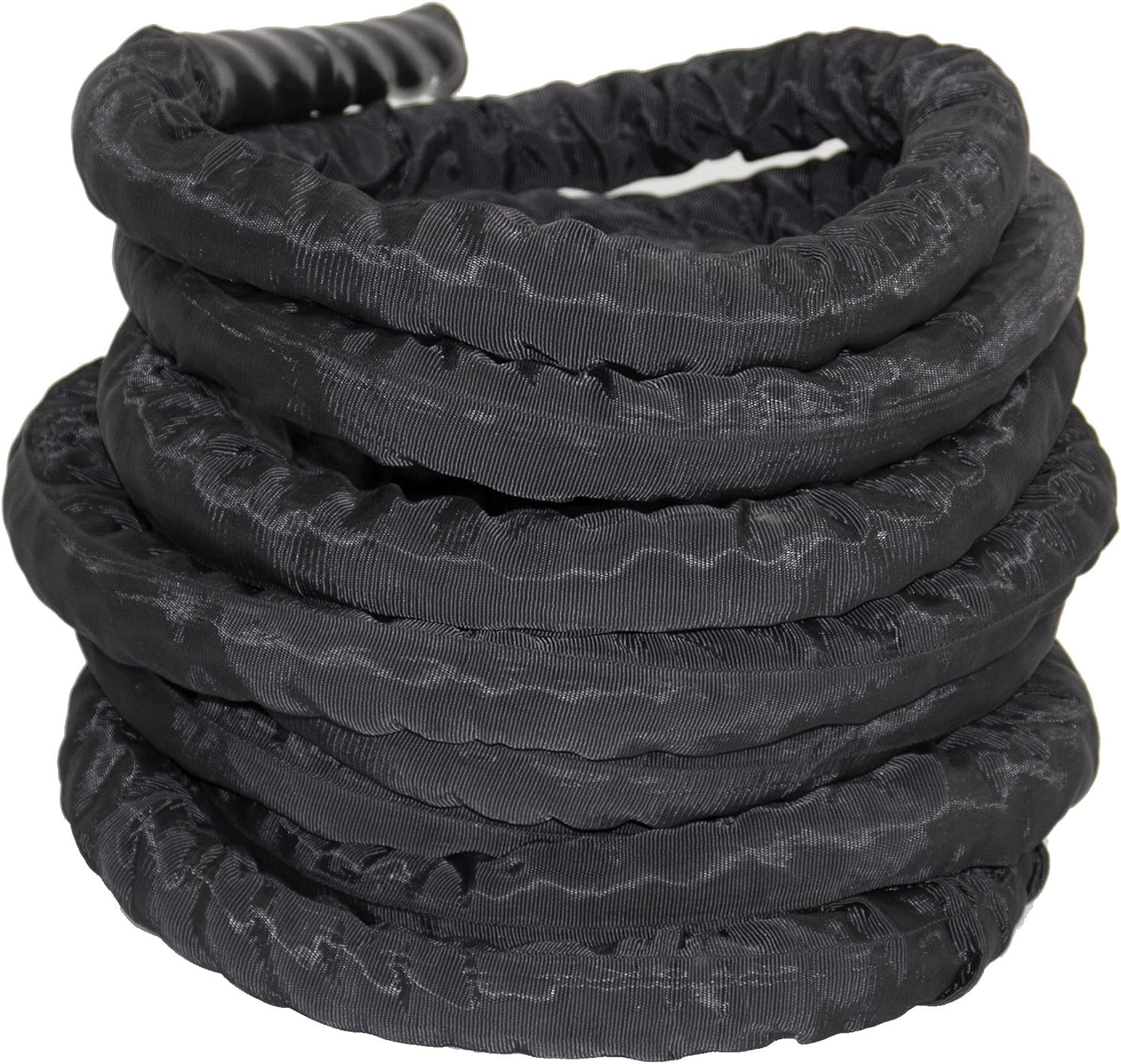 POWRX Corde d’entraînement avec housse - 38 ou 50 mm de diamètre - Pour fitness et musculation - Différentes longueurs, 50 mm, 9 m