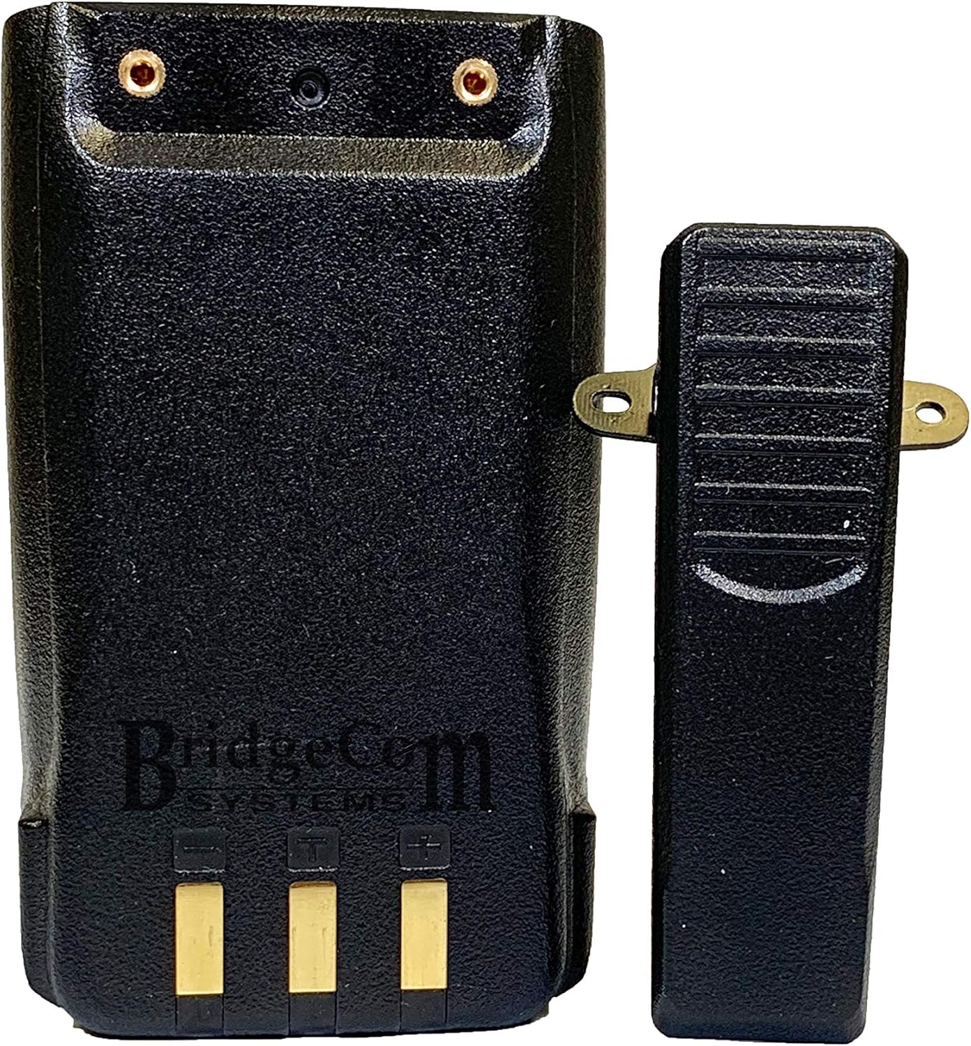 AnyTone 3100 mAh Battery + Belt Clip - Fits AnyTone AT-D868UV, AnyTone AT-D878UV, AnyTone AT-D878UV Plus, and AnyTone AT-D878UVII Plus - BridgeCom Systems
