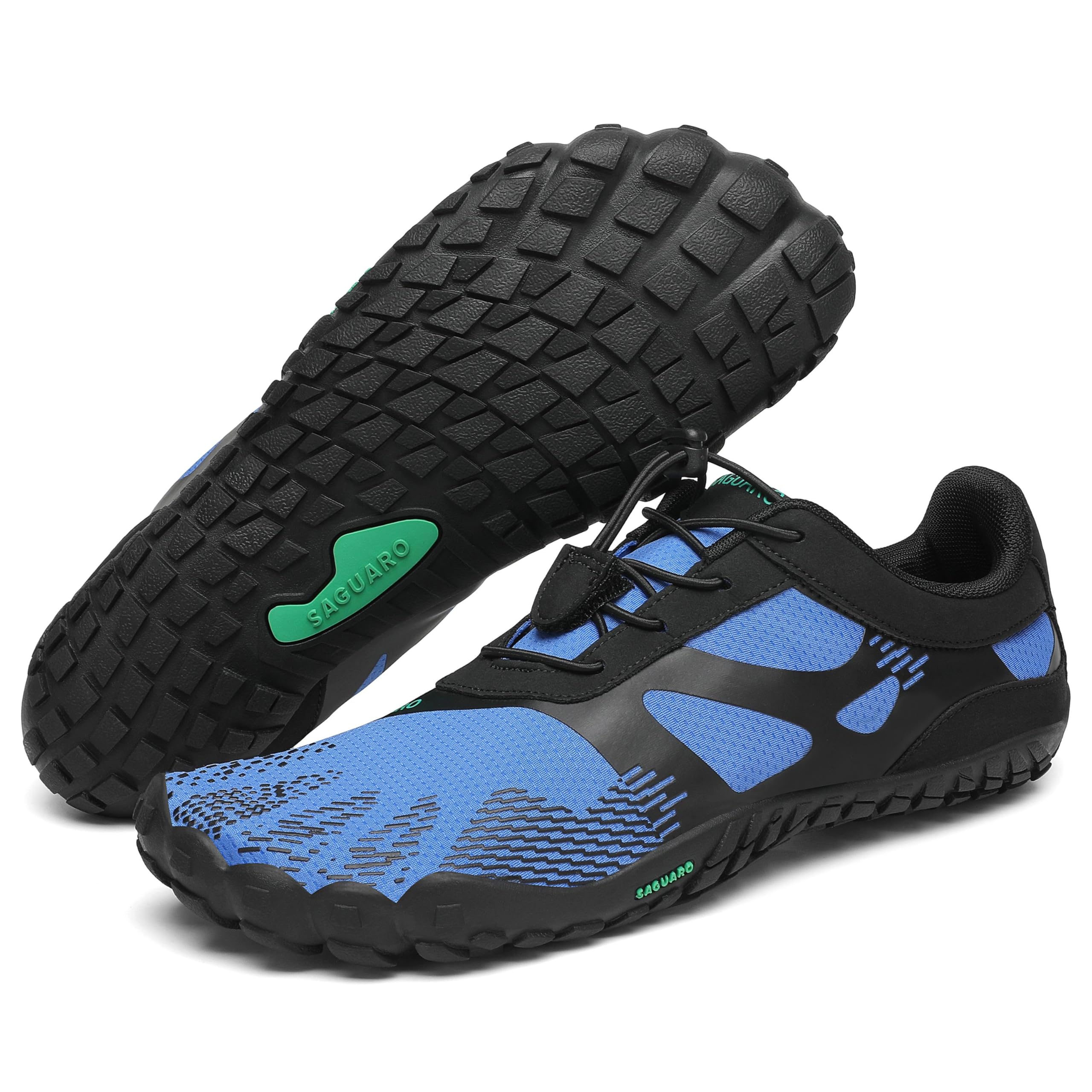 SAGUARO Unisex Barfußschuhe Leicht rutschfest Traillaufschuhe für Outdoor & Indoor