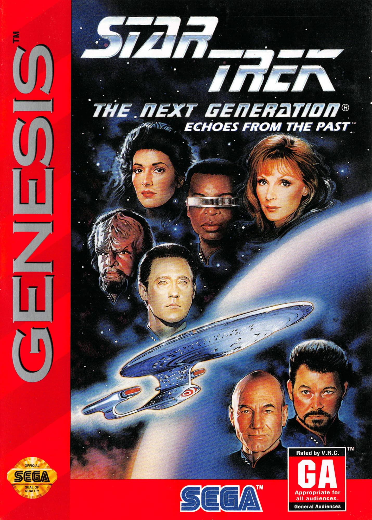 Amazon.com: Star Trek: The Next Generation - Sega Genesis (Renewed