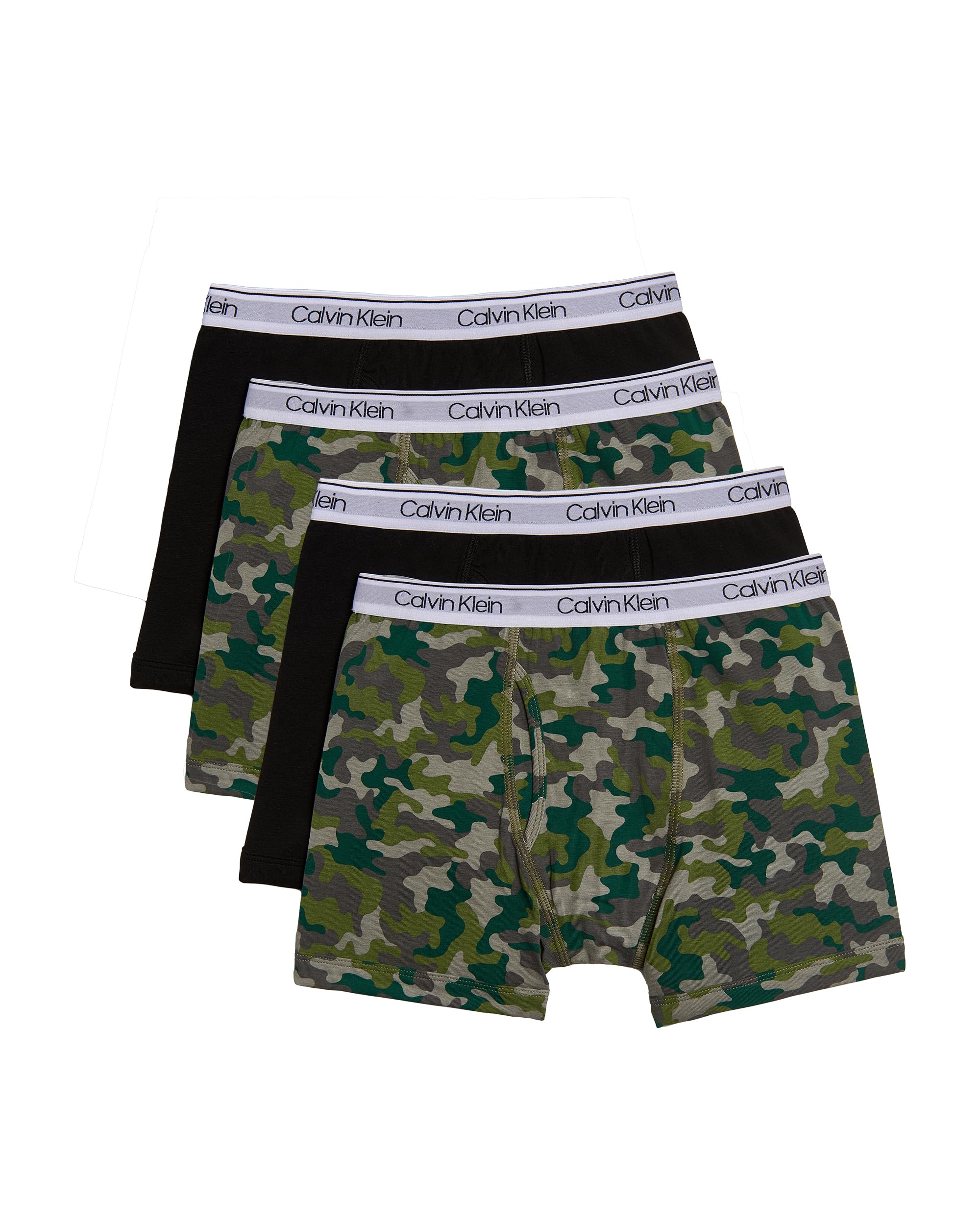 Calvin Klein Boys' Underwear Four Pack Boxer Brief Value Pack