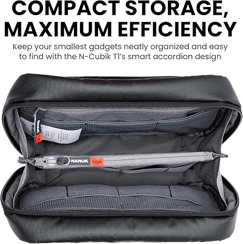 Miniatura 2 de NANUK N-Cubik T1 Bolsa para cámara  Bolsa compacta resistente al agua  Inserto protector a prueba de golpes para mochila  Perfecto para accesorios y