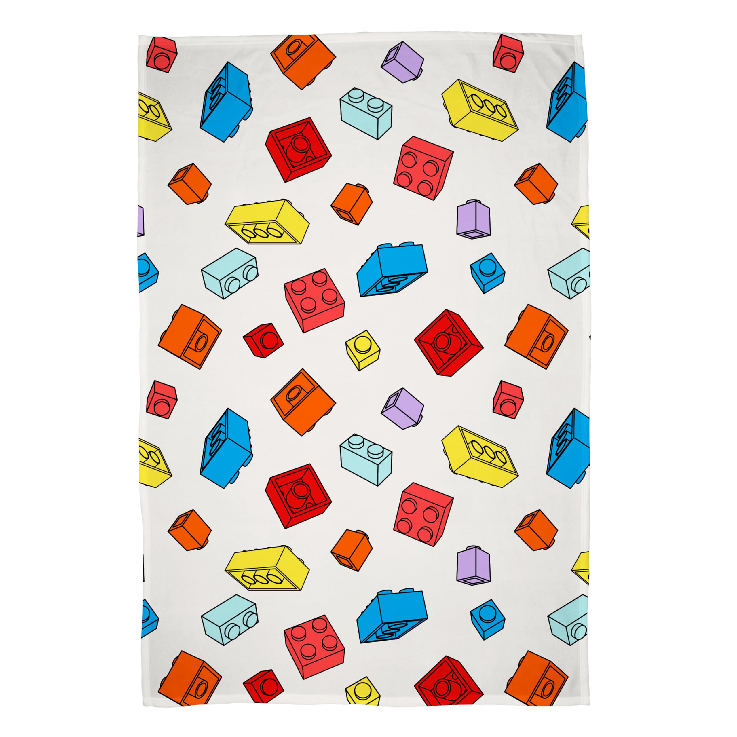 Lego Colourblocked Fleece Rotary Blanket