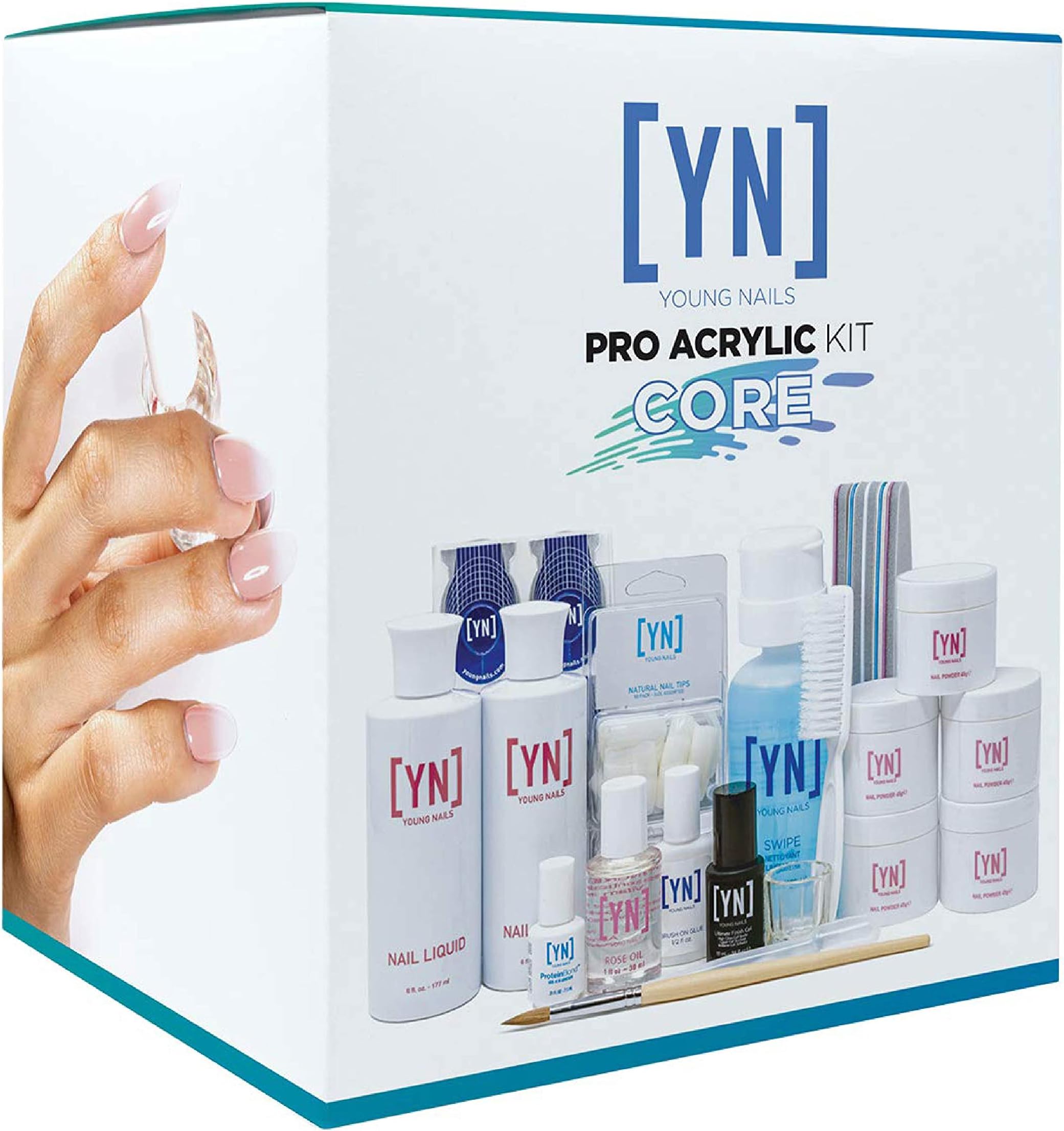 False Nail Pro Acrylic Core Kit