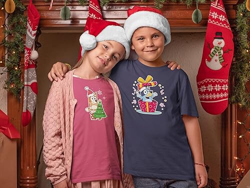 Miniatura 6 de Bluey Personalized Christmas Family Shirt, Bluey Christmas Shirt, Bluey Shirt for Kids Toddler and Adult, Bluey costume For All Family Members For