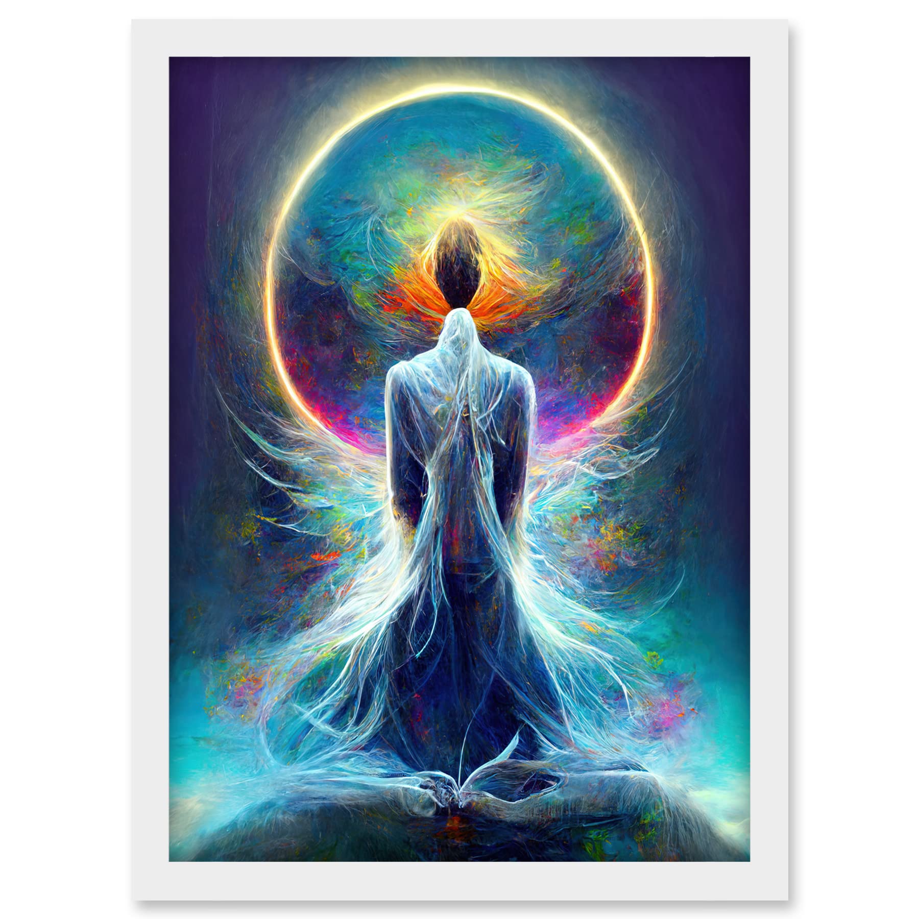 Doppelganger33 LTD Mystical Psychic Spiritual Dream Artwork Framed A3 Wall Art Print
