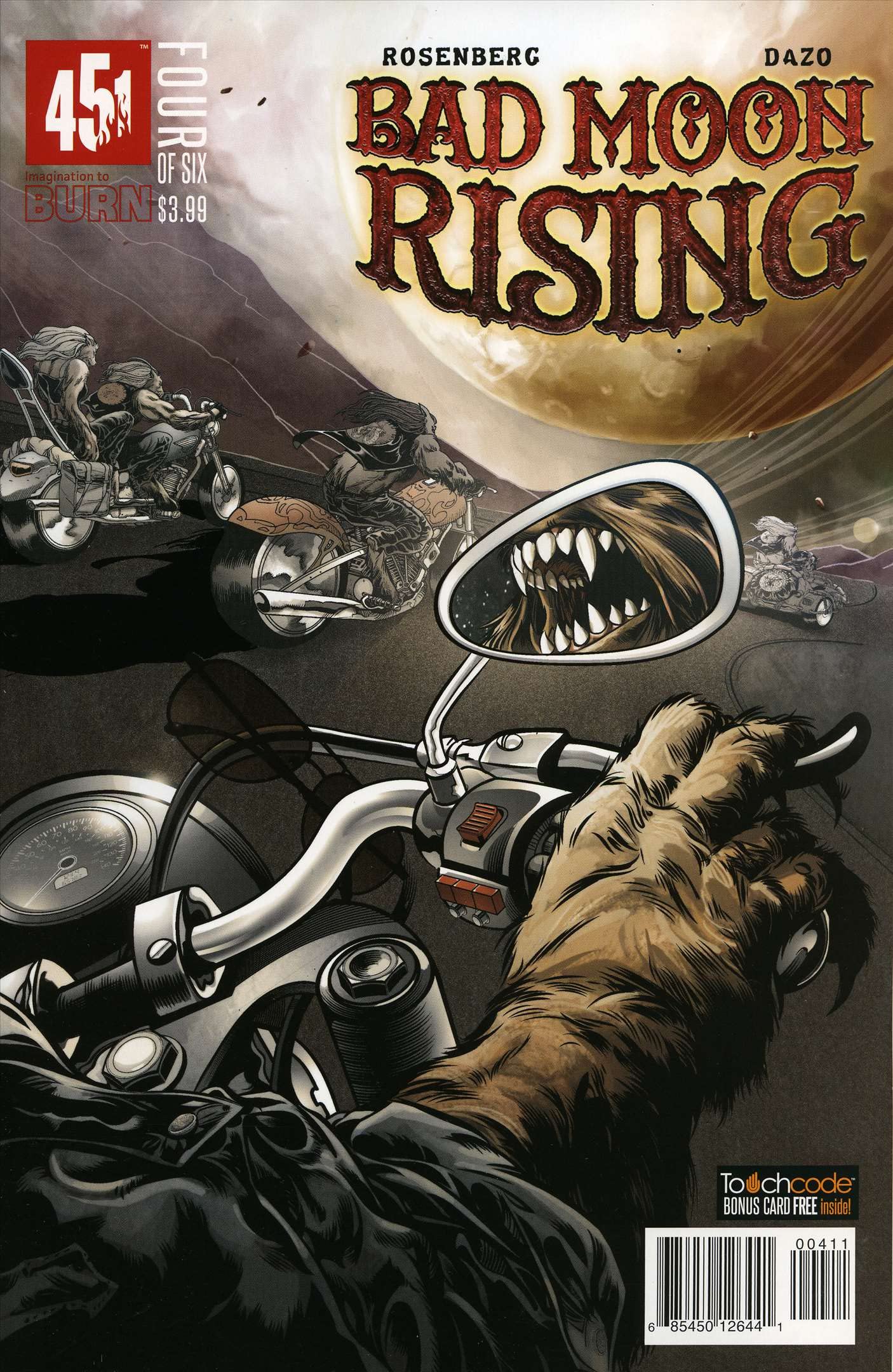 Amazon.com: Bad Moon Rising (451 Media) #4 VF/NM ; 451 Media comic