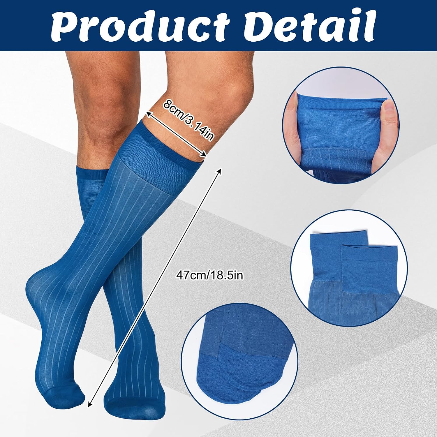 5Pairs Mens Silk Sheer Socks Nylon Socks | Thin, Summer Cool, Daily Formal, Work, Sock Work Business, Formal Stockings