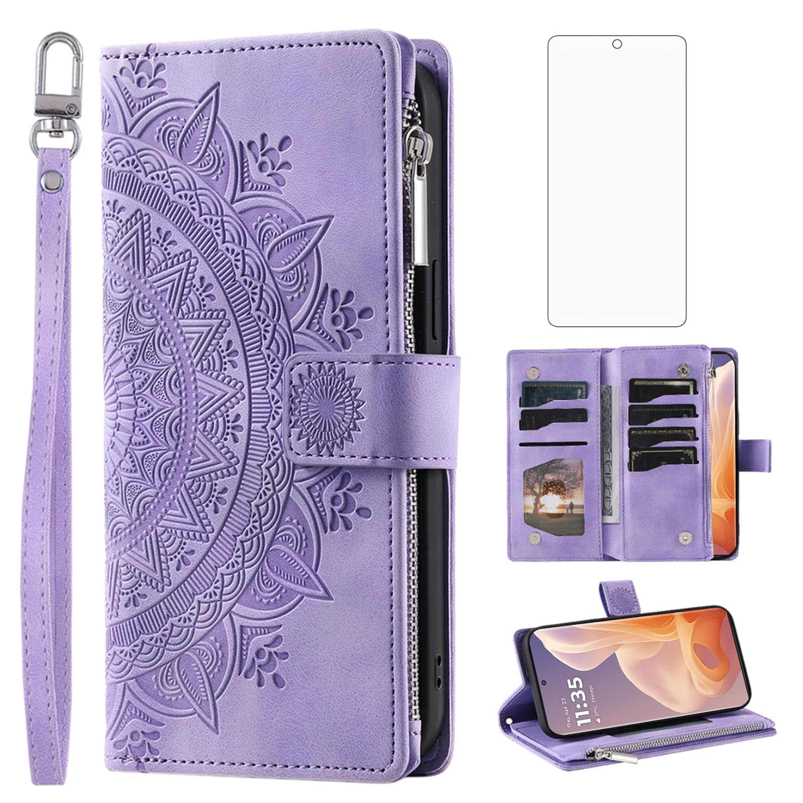 Coque Moto G85 premium violette UK DKTTQB finition haute précision - 7