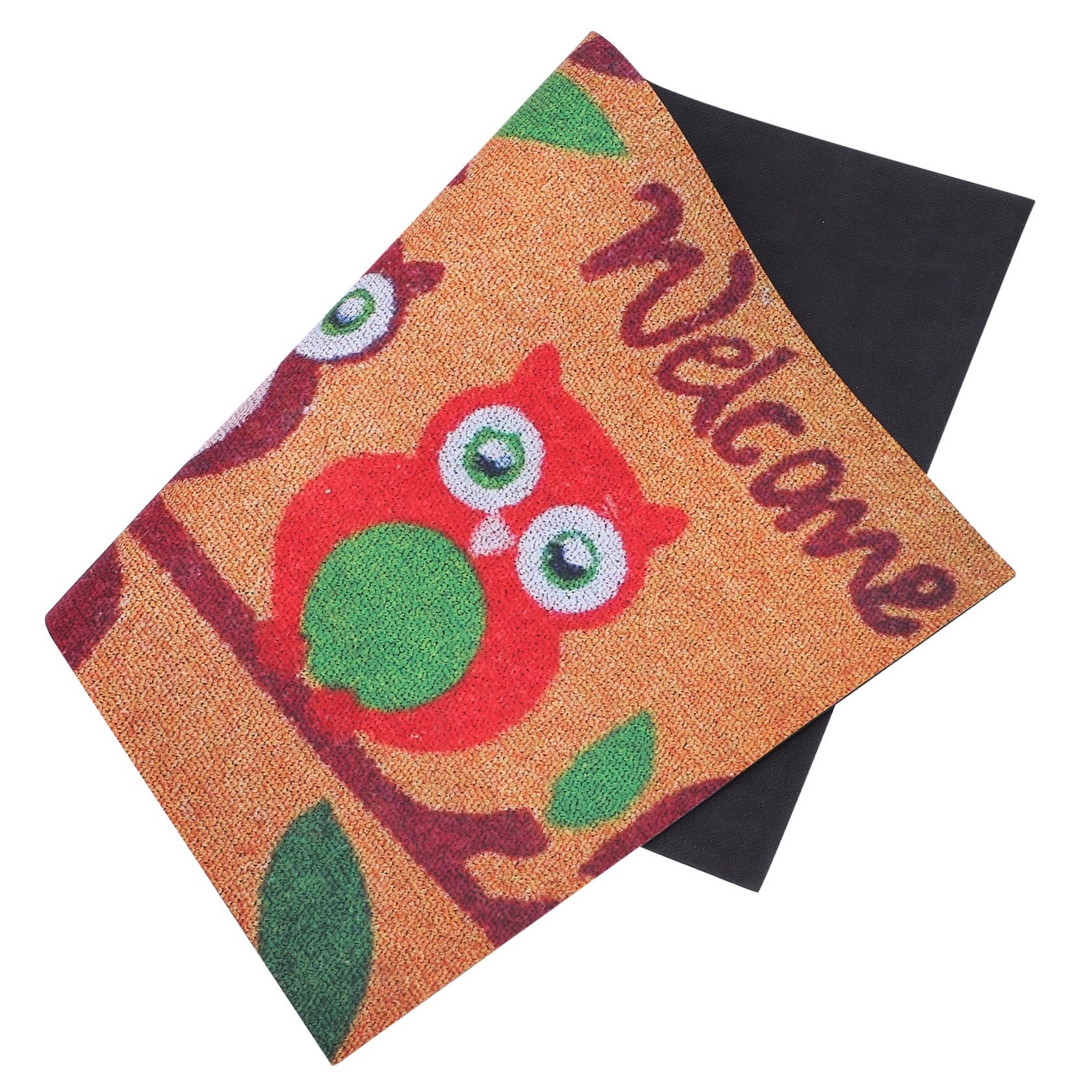 Tapis antidérapant hibou LABRIMP en caoutchouc absorbant pour l'entrée du salon