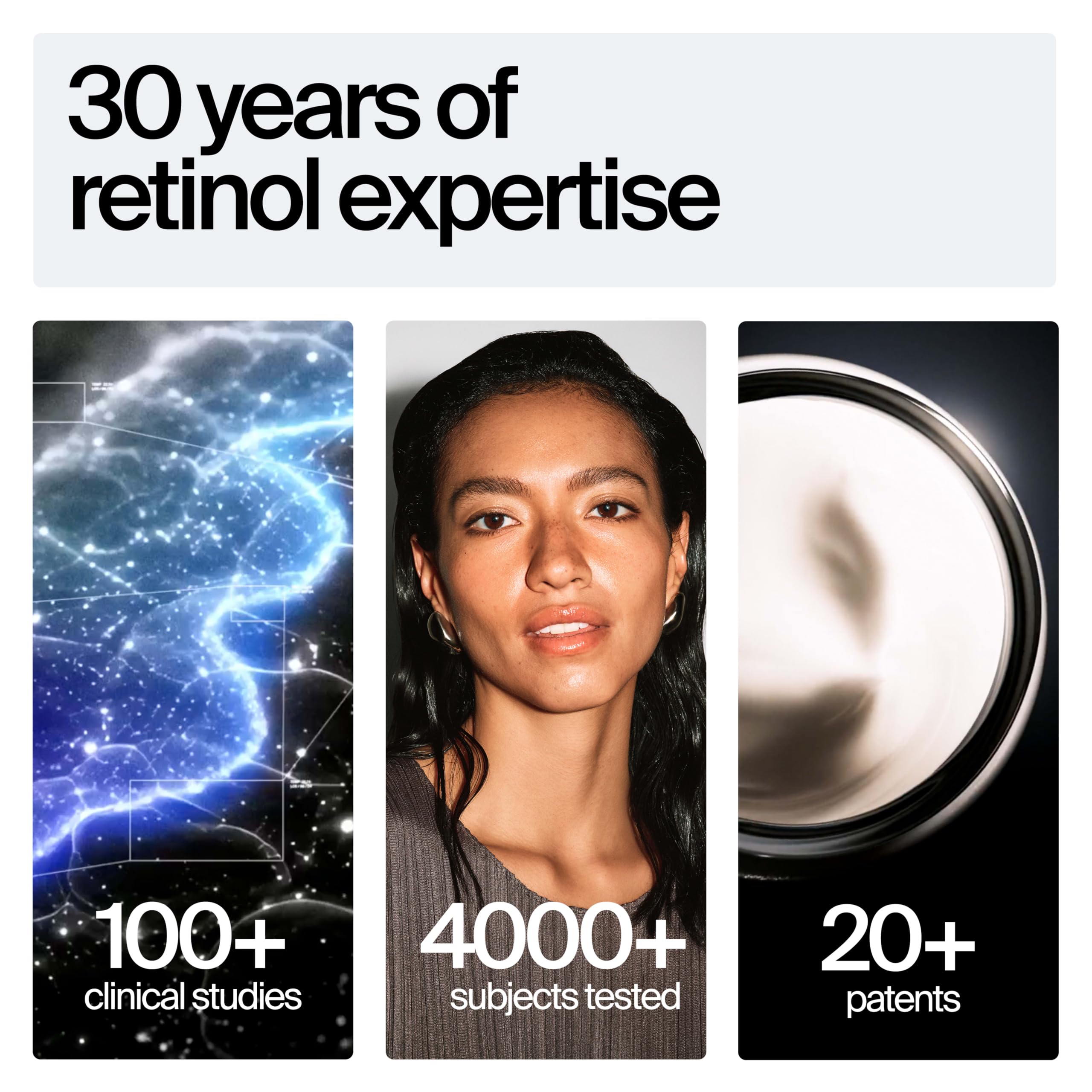 Neutrogena Crema regeneradora de acción rápida para cara y cuello con retinol y ácido hialurónico antiarrugas, 48 g