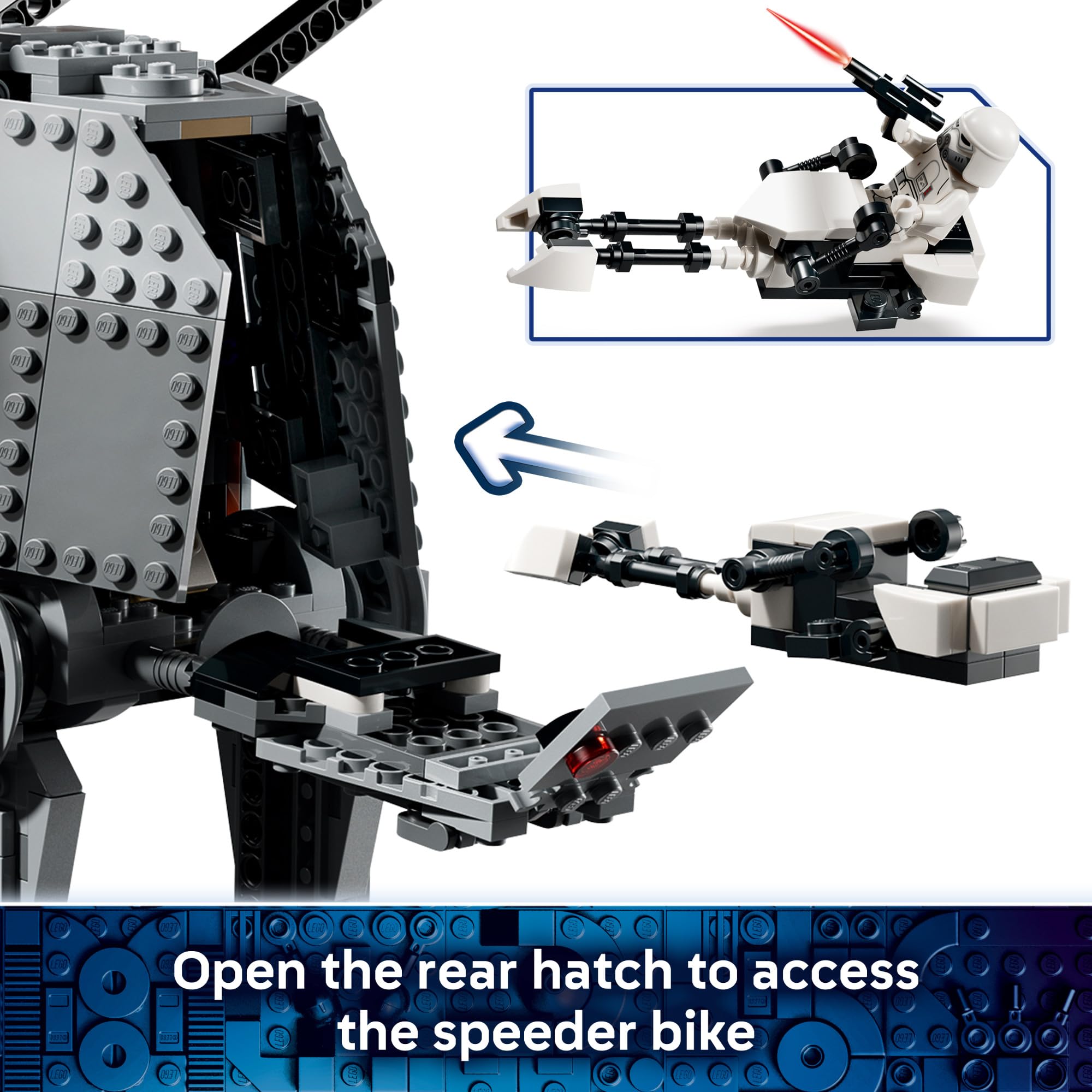 Amazon.com: LEGO Star Wars Imperial Remnant AT-AT with INT-4 75454