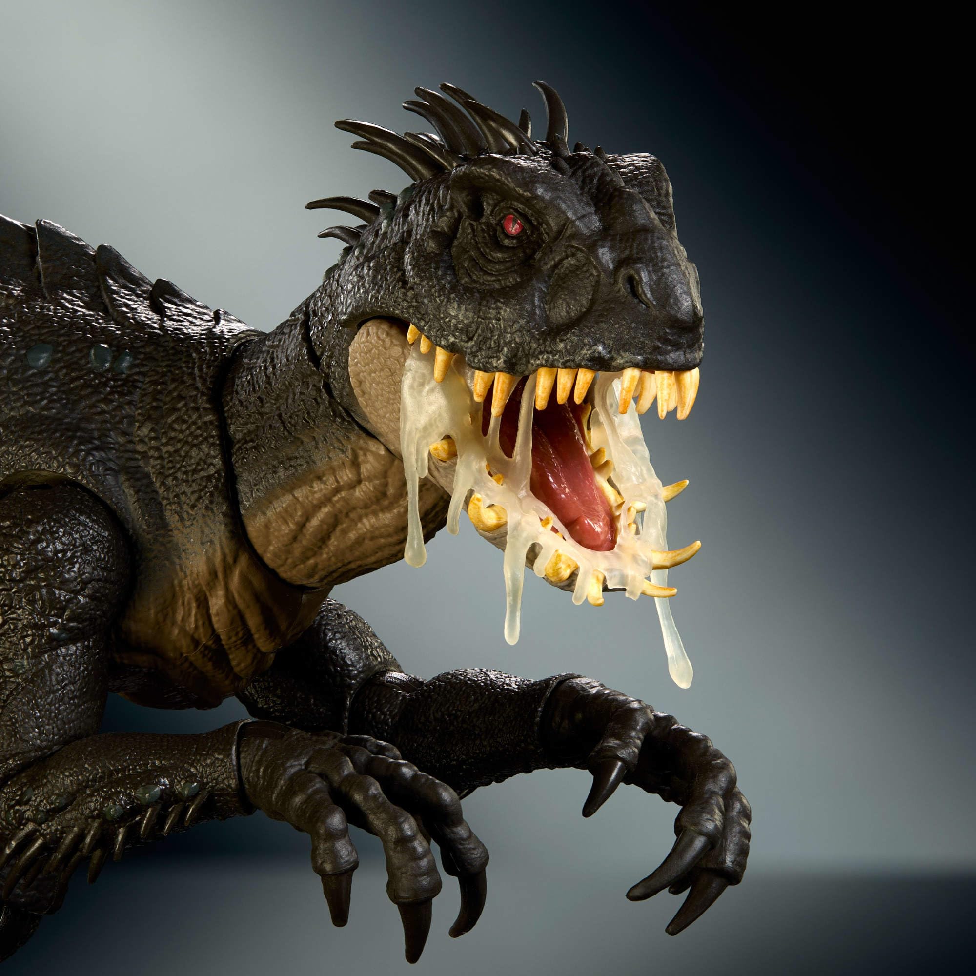 Mattel Jurassic World Colección Hammond Scorpios Rex, Figura de acción articulada de Primera Calidad y Gran tamaño, mandíbula y Garras Intercambiables, JKG97