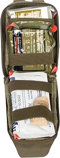 North American Rescue ROO M-FAK Kit (OD Green) NAR Responders Medical First Aid with C-A-T Tourniquet, ETD, Gauze, Chest Seal, Gloves (80-1051)
