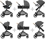 Evenflo Pivot NXT Travel System with LiteMax NXT Car Seat - Silverado Grey