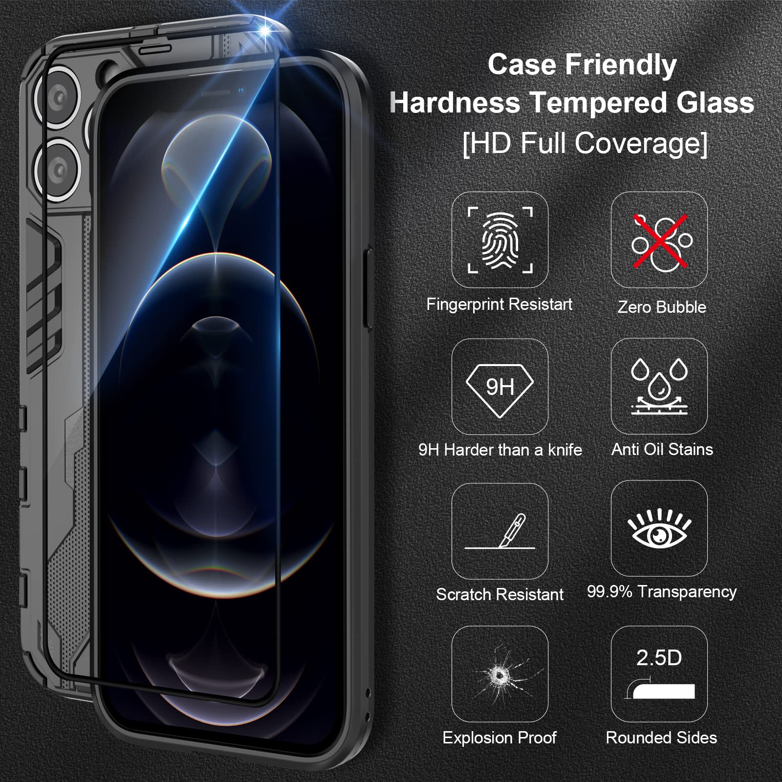 Funda para Xiaomi Redmi Note 15 Pro 5G, Carcasa Antigolpes con Soporte anular metálico, Case Protectora de Grado Militar, Azul — view 633