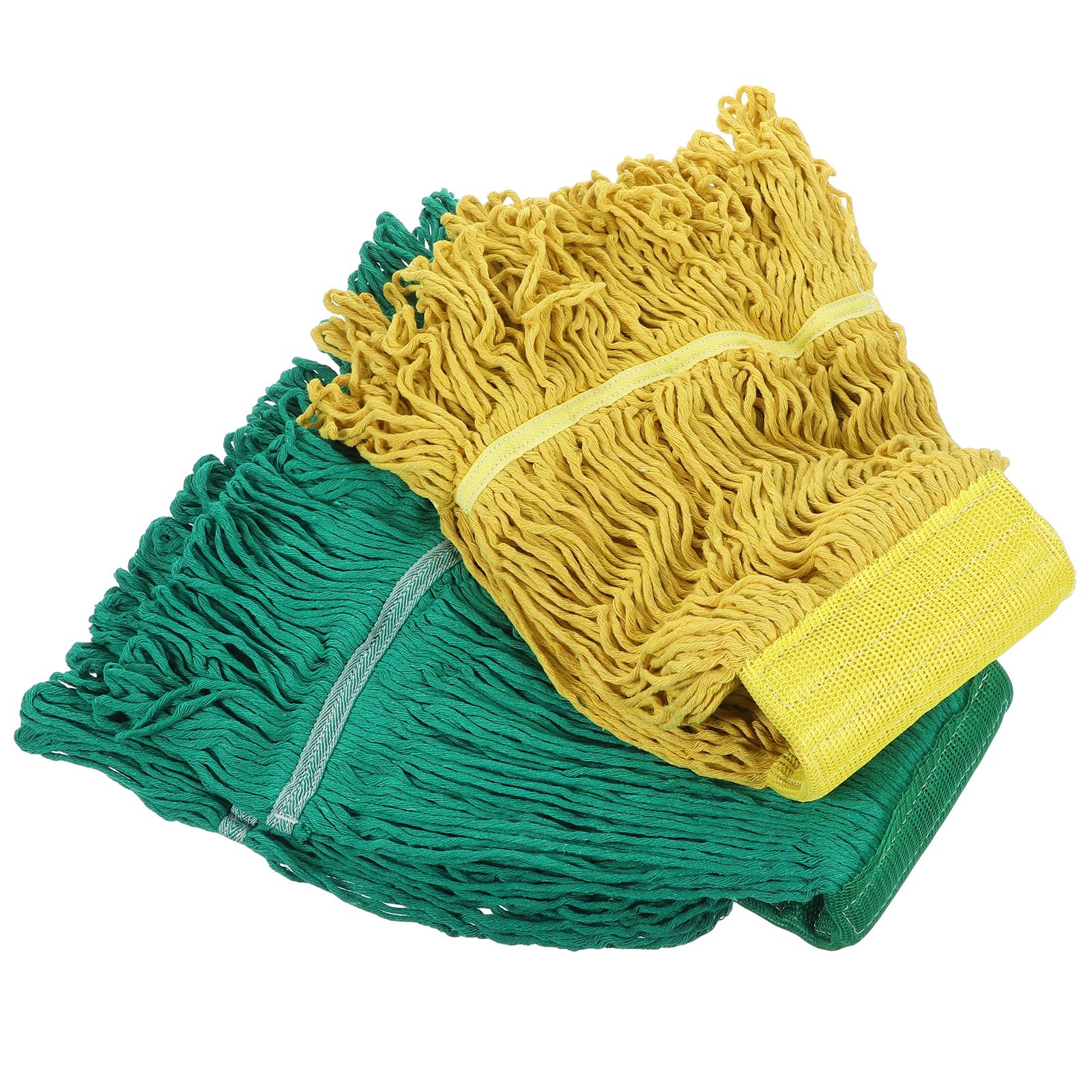 Trapeador de Algodón Absorbente Lavable Secado Rápido 2 Piezas de Recambio para Limpieza Hogar