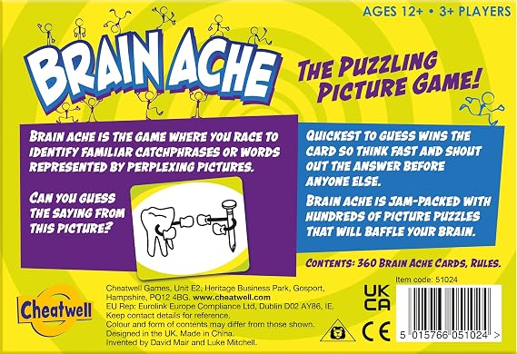 Cheatwell Games Brain Ache | لعبة تخمين العبارة