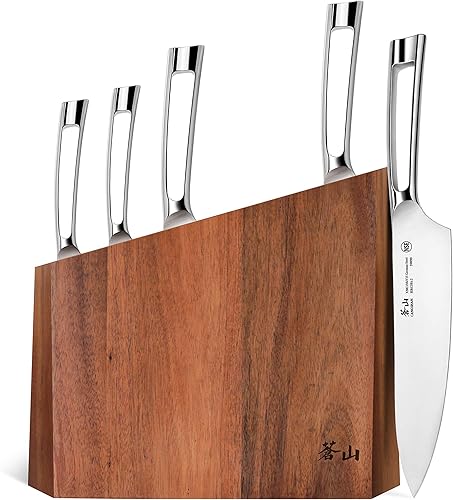 Miniatura 9 de Cangshan N1 Series 59205 - Juego de 6 cuchillos forjados de acero alemán, las cosas favoritas de Oprah 2017