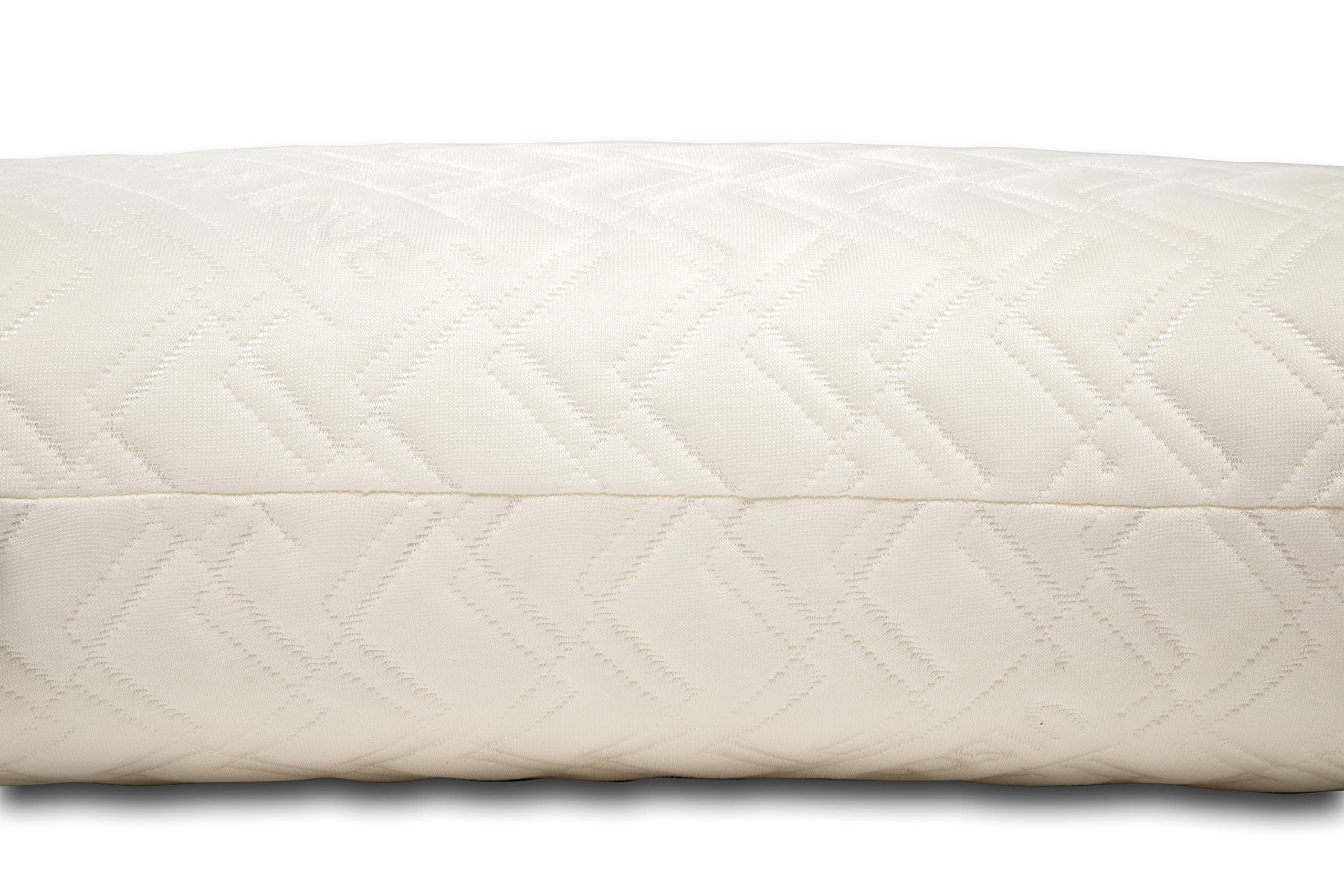 SEASONS - Almohada Viscoelástica Top, 70 cm, Muy Alta, Antiácaros, Tejido Strech, Doble Funda, Tratamiento con Limpieza de Ozono, Fabricado en España