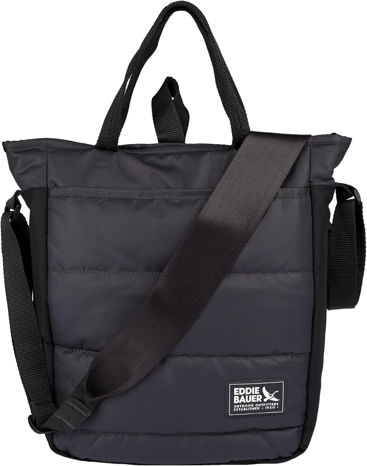 Eddie Bauer Ripstop Nylon Puffer Day Tote Bag, Everyday Carry Tote, Travel, Vacation - Image 4