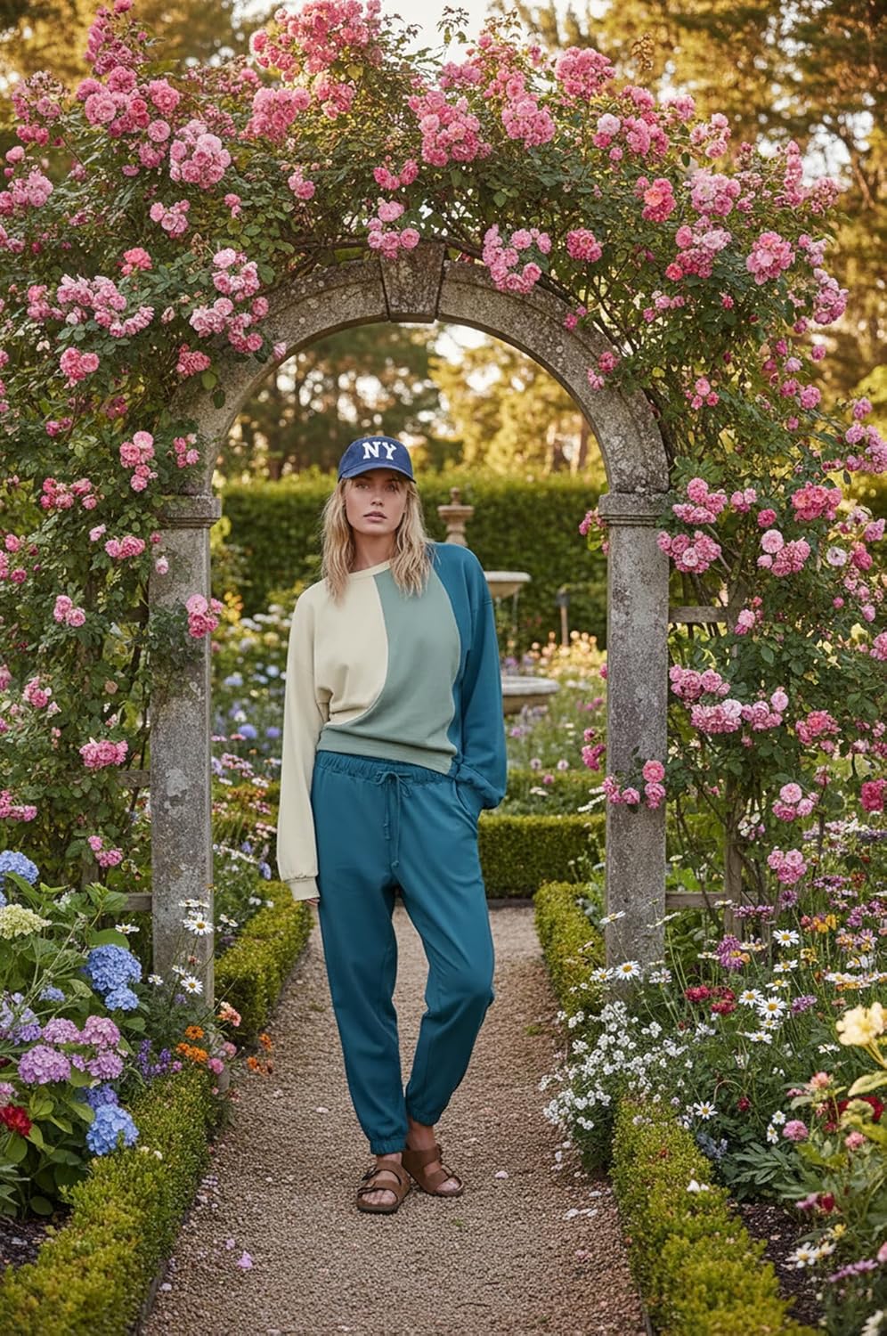 ETCYY NEW Lounge Sets for Women Two Piece Outfits Sweatsuits Sets Long Pant Loungewear Workout Athletic Tracksuits - Image 2